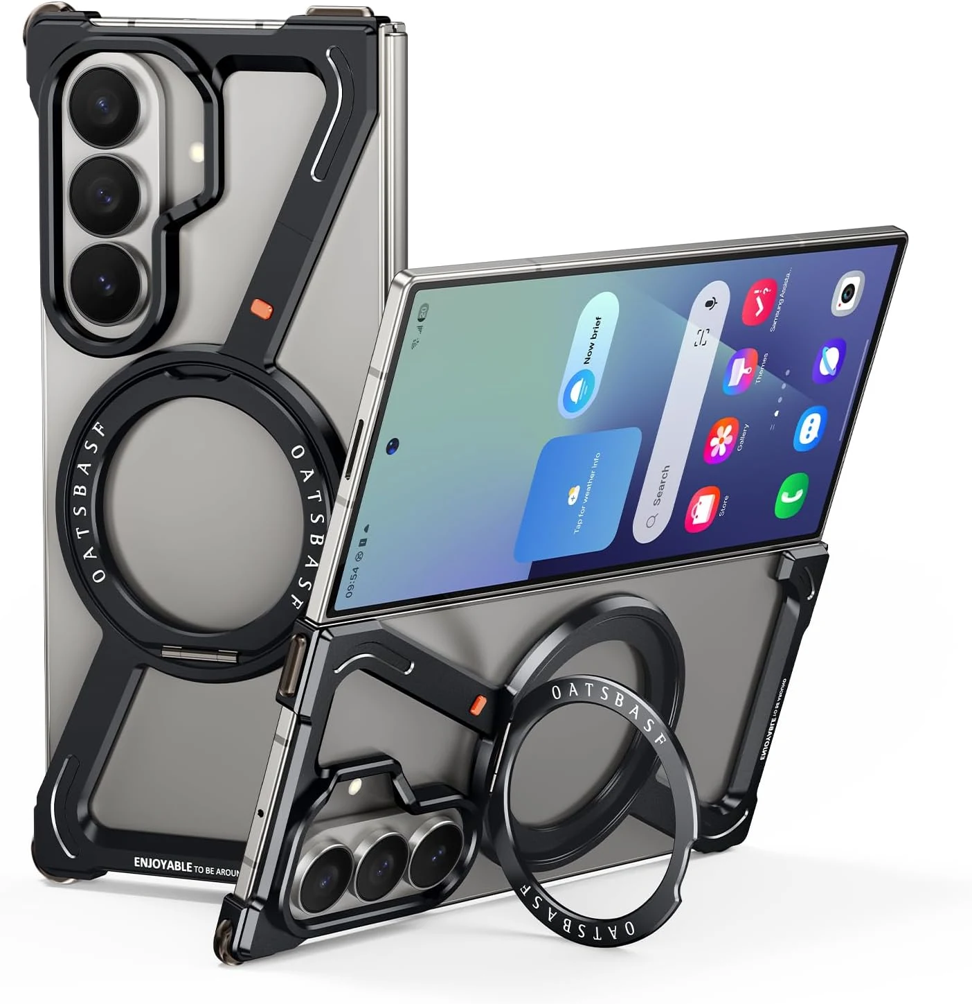 OATSBASF Minimalist Phone Case for Samsung Galaxy Z Fold 7