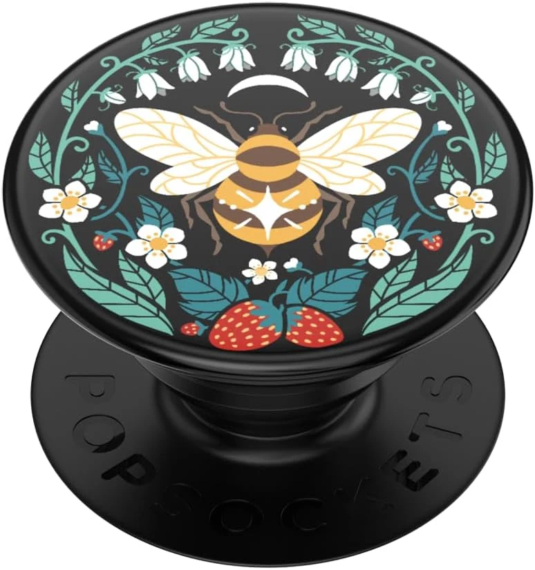 PopSockets Adhesive Phone Grip, Holder, Phone Stand, Bee - Bee Boho