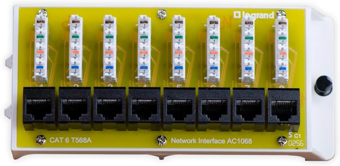 Legrand - OnQ Cat 6 Network Interface Module (AC1068)