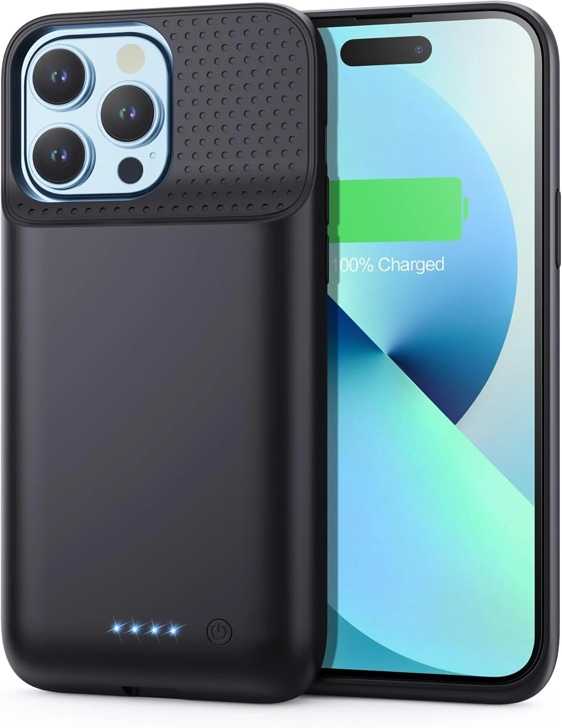 Feob 8600mAh Battery Charging Case for iPhone 12 Pro Max / 13 Pro Max / 14 Pro Max & 14 Plus (6.7 inch)