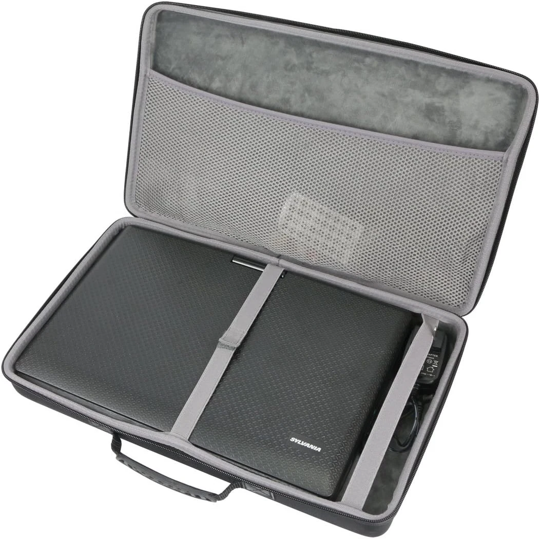co2CREA Hard Case Compatible with PROSCAN/FANGOR/Sylvania 13.3 Inch Portable Bluray Player Swivel Screen DVD Video Player