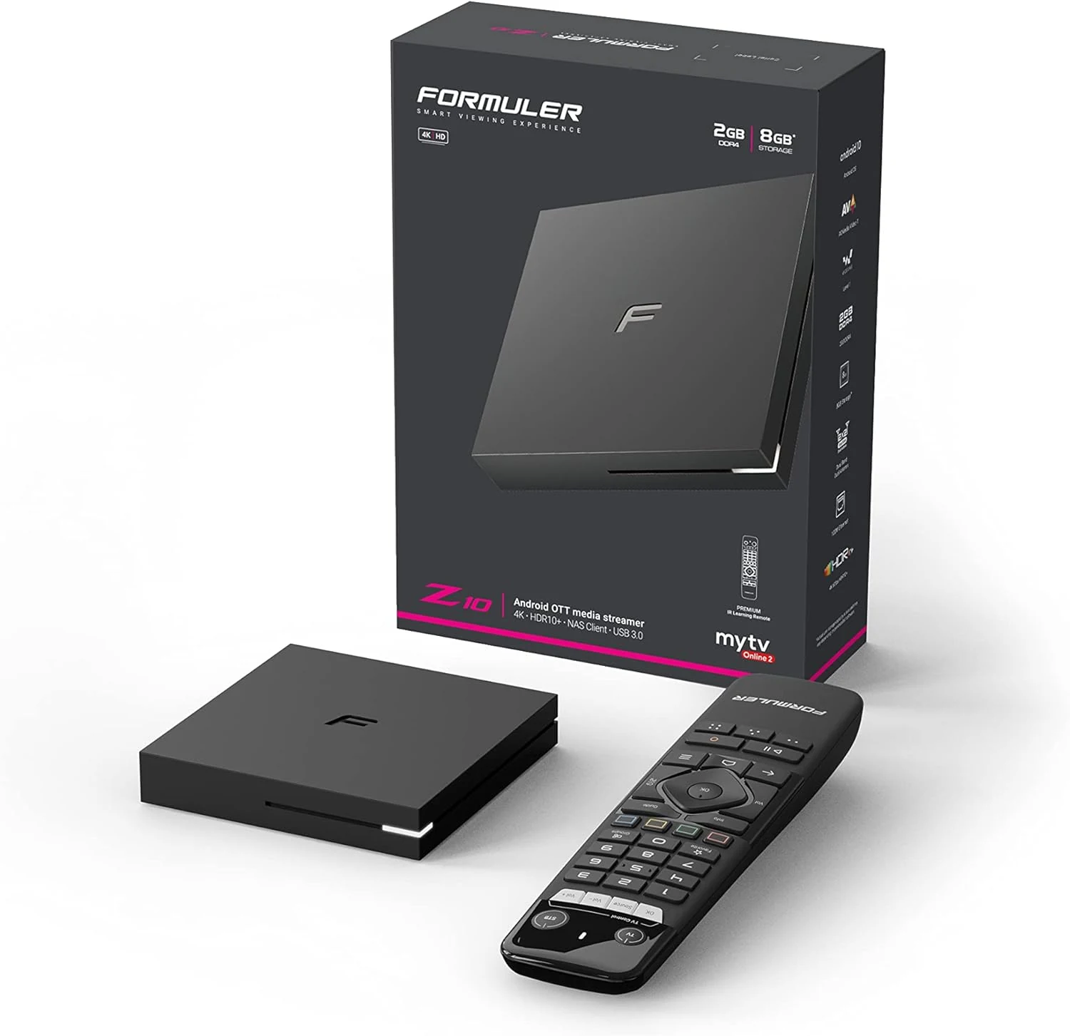 Formuler Z10 Android 10 Dual Band 5G 2GB Ram 8GB 4K