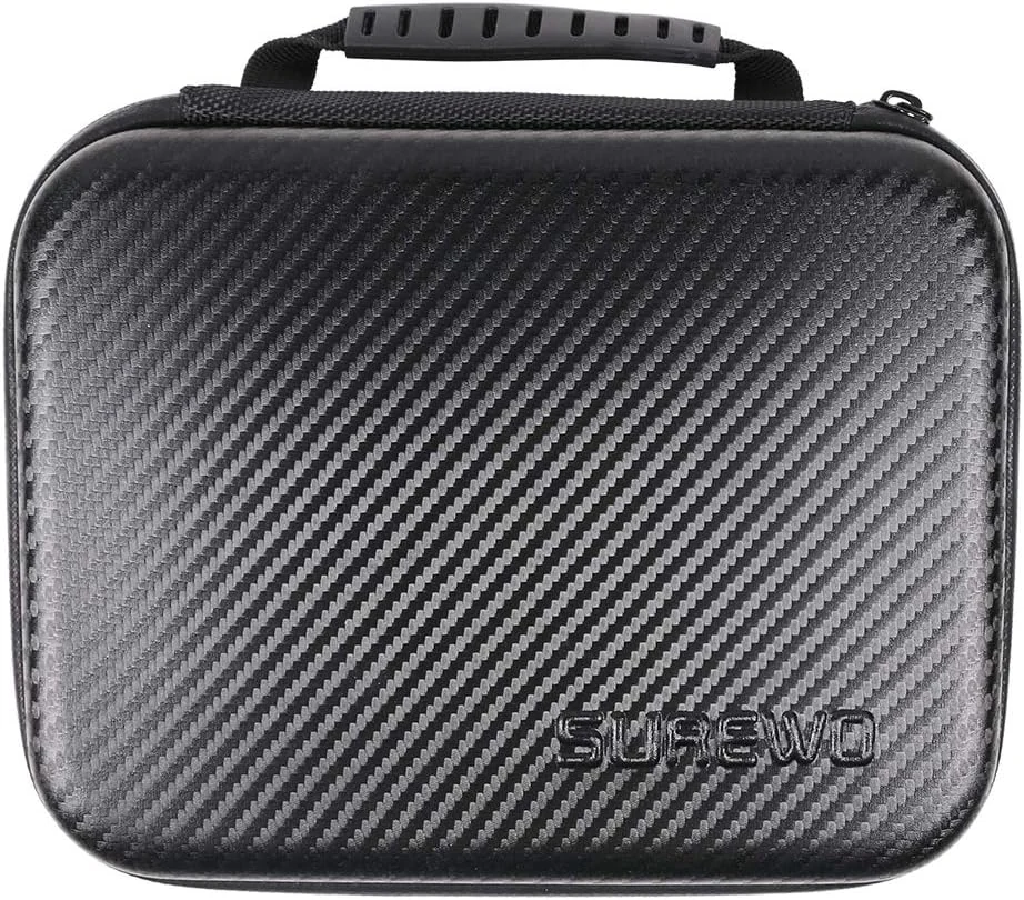 Hard Case for GoPro, Surface-Waterproof Carrying Case (Medium)