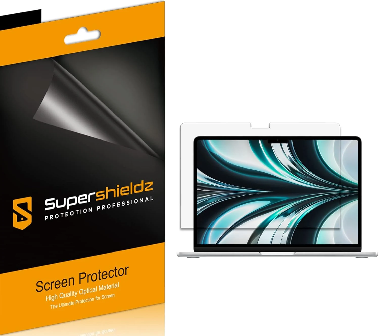 Supershieldz (3 Pack) Anti-Glare (Matte) Screen Protector Designed for New MacBook Air 13.6 inch (M5/M4/M3/M2 Chip, 2022-2026)