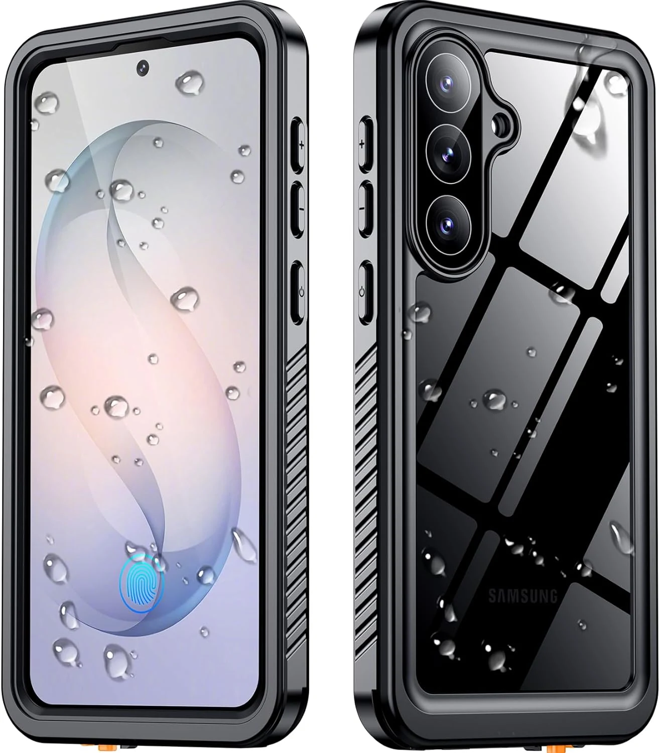 SPIDERCASE Designed for Samsung Galaxy S26 Case Waterproof, Built-in Screen & Camera Lens Protector (IP68)