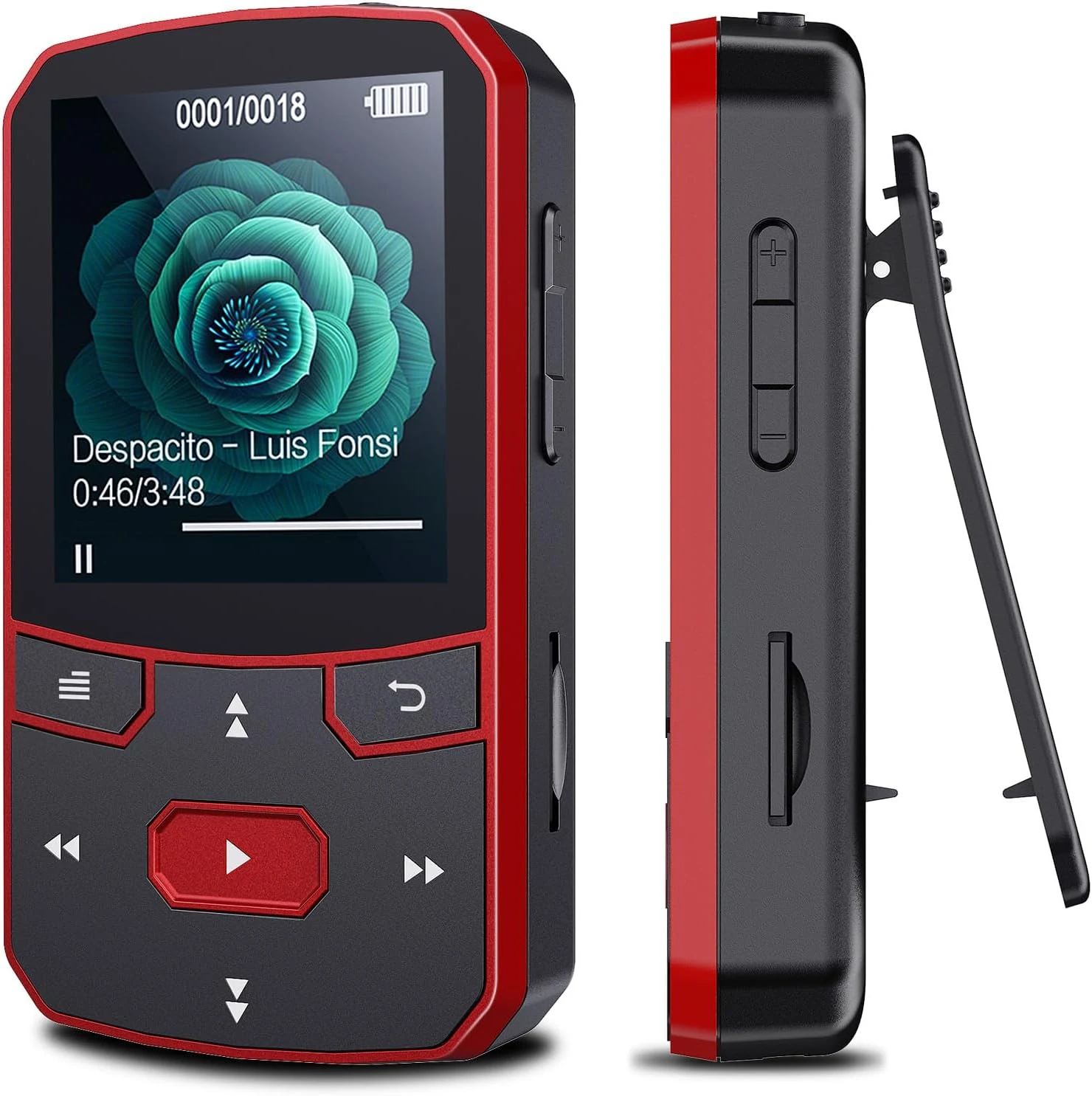 RUIZU 64GB Clip MP3 Player with Bluetooth 5.3, Portable Music review