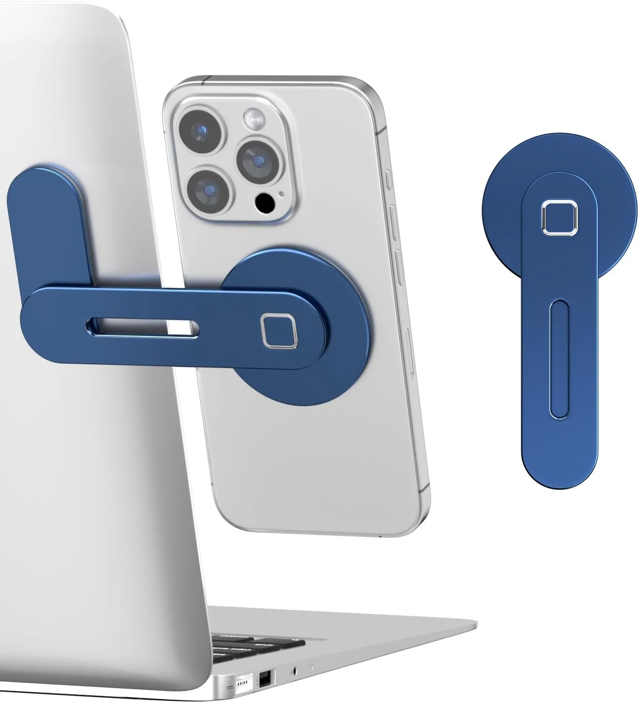 CloudValley Adjustable Laptop Stand, Magnetic Phone Holder, Aluminum Slim Computer review