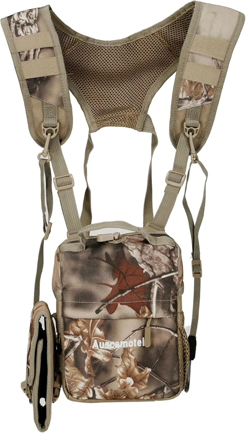 AUSCAMOTEK Binoculars Harness with Rangefinder Case
