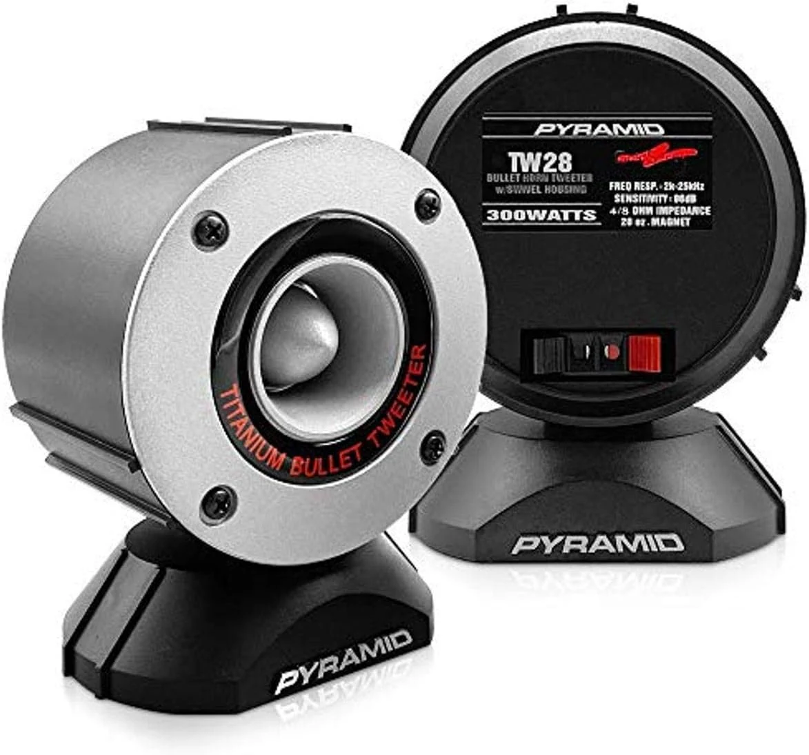 Pyramid 300 Watt Marine Tweeter Speaker (TW28)