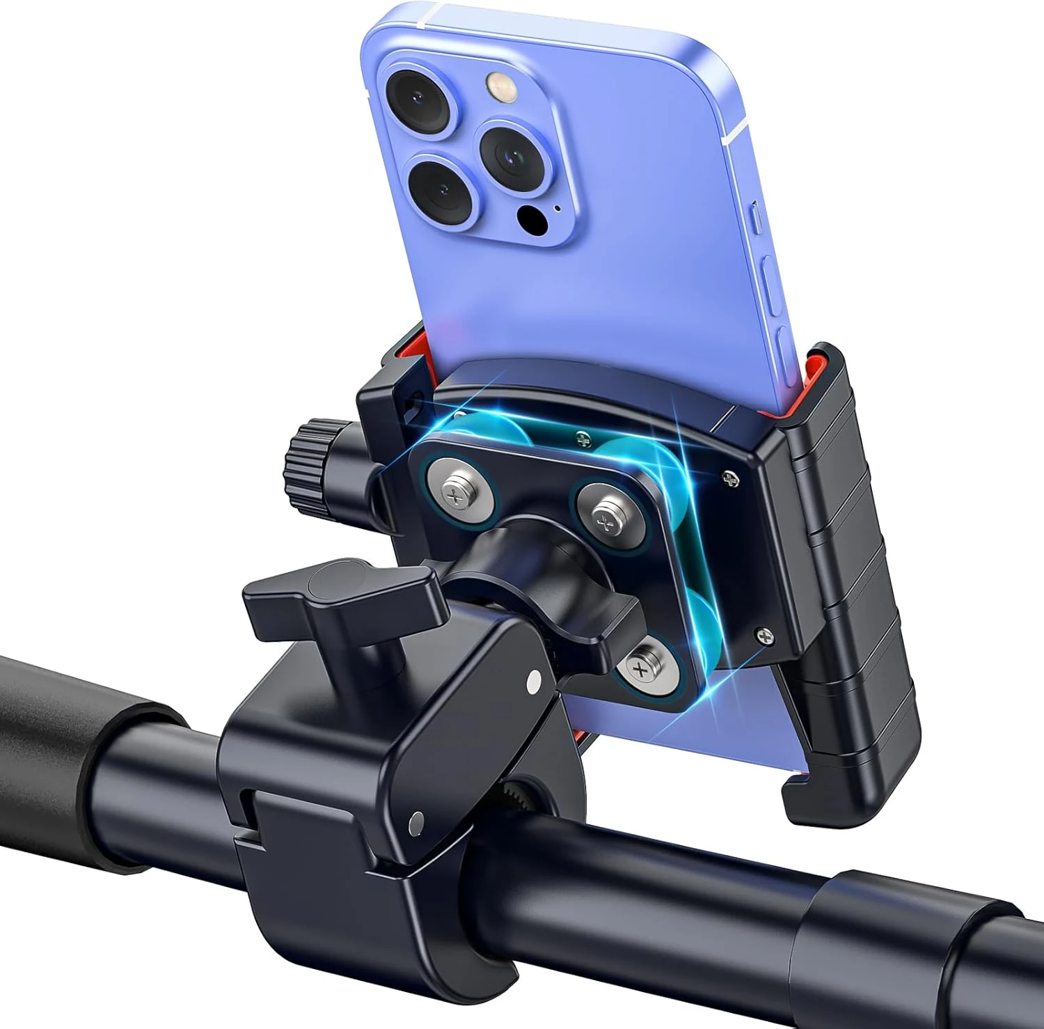 3rd Gen Shockproof Bike Phone Holder, Anti Vibration Motorcycle Phone review
