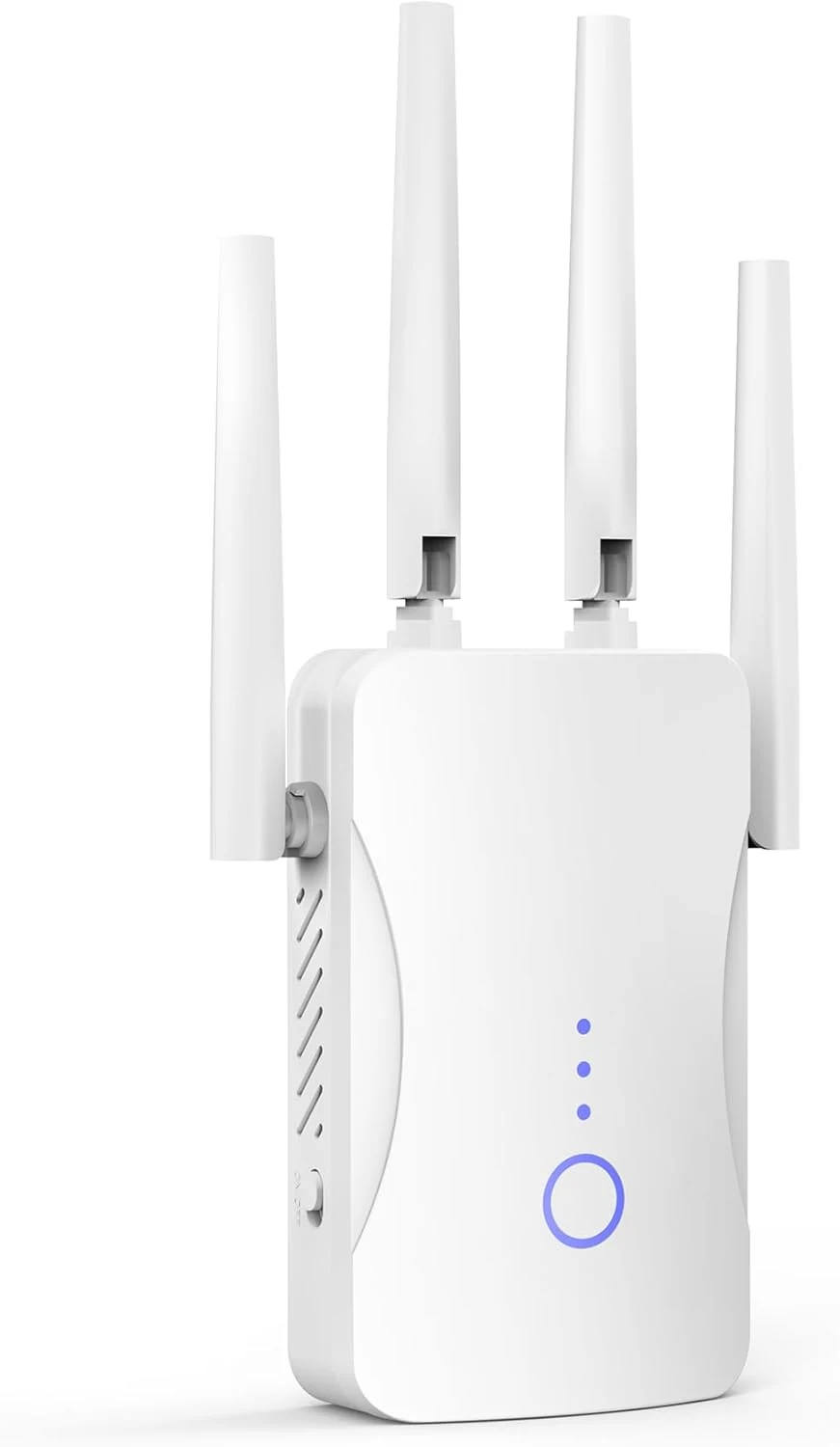 2026 WiFi Extender Signal Booster - 2.4GHz 300Mbps WiFi Booster for Home, Covers Up to 10999 Sq. Ft, Easy Setup, Ethernet Port & Access Point, Stable Internet Performance with 85+ Devices（White）