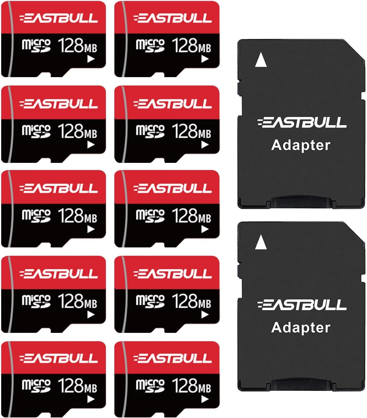 (Not 128GB) 128MB 10-Pack of Micro SD Cards, EASTBULL SD review