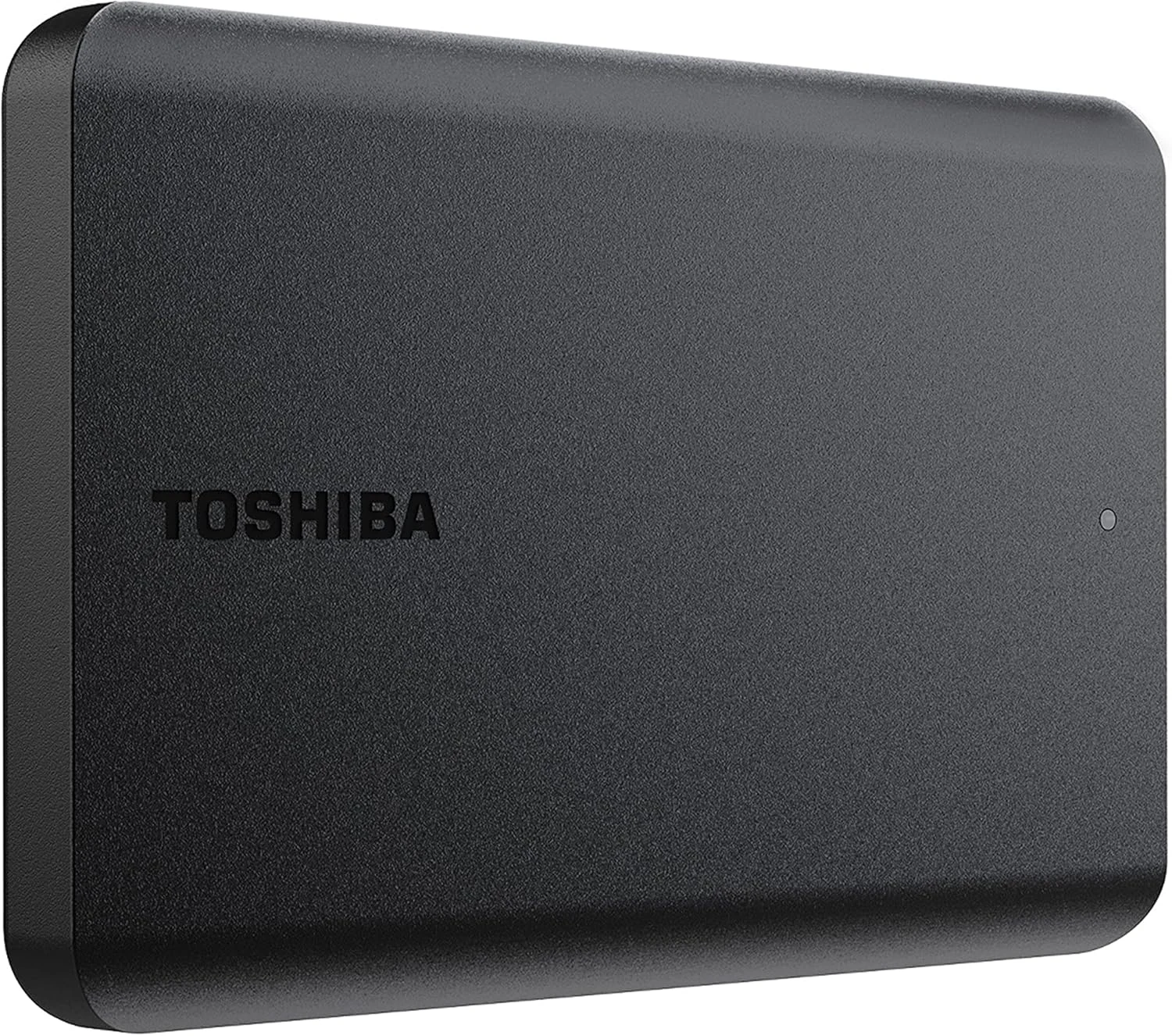 Toshiba Canvio Basics 1TB Portable External Hard Drive USB 3.0, Black - HDTB510XK3AA