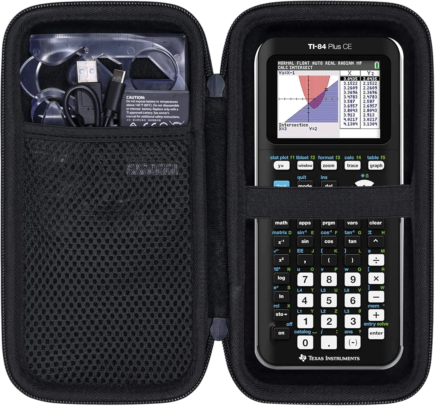co2CREA Carrying Case for Texas Instruments TI-84 Plus CE Python/TI-84 review