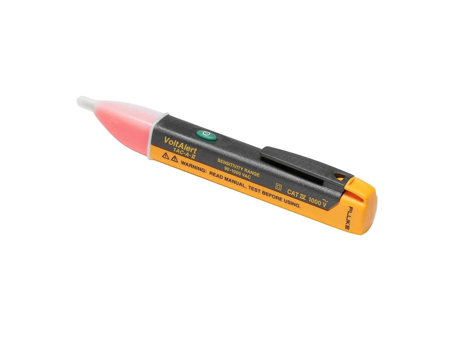 Fluke 1AC II VoltAlert Non-Contact Voltage Tester, Pocket-Sized, 90-1000V AC