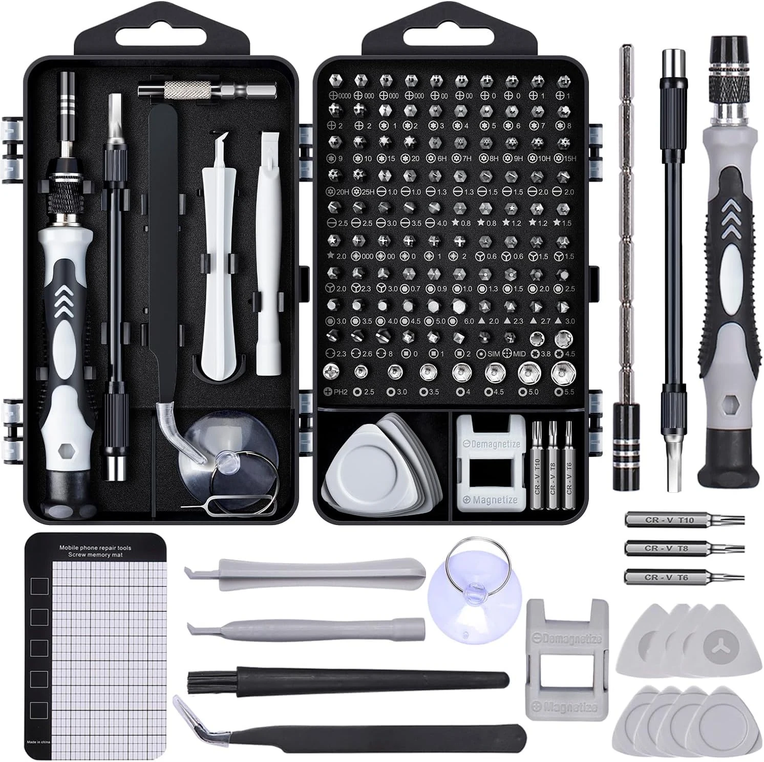 SHOWPIN 122 in 1 Precision Computer Screwdriver Kit, Laptop Screwdriver review