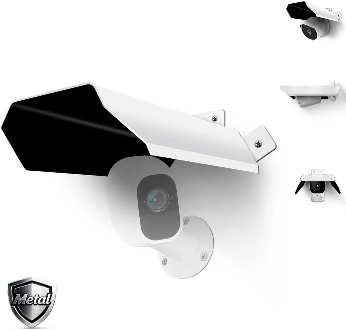 OOSSXX Universal Security Sun Rain Cover Shield for Surveillance Camera