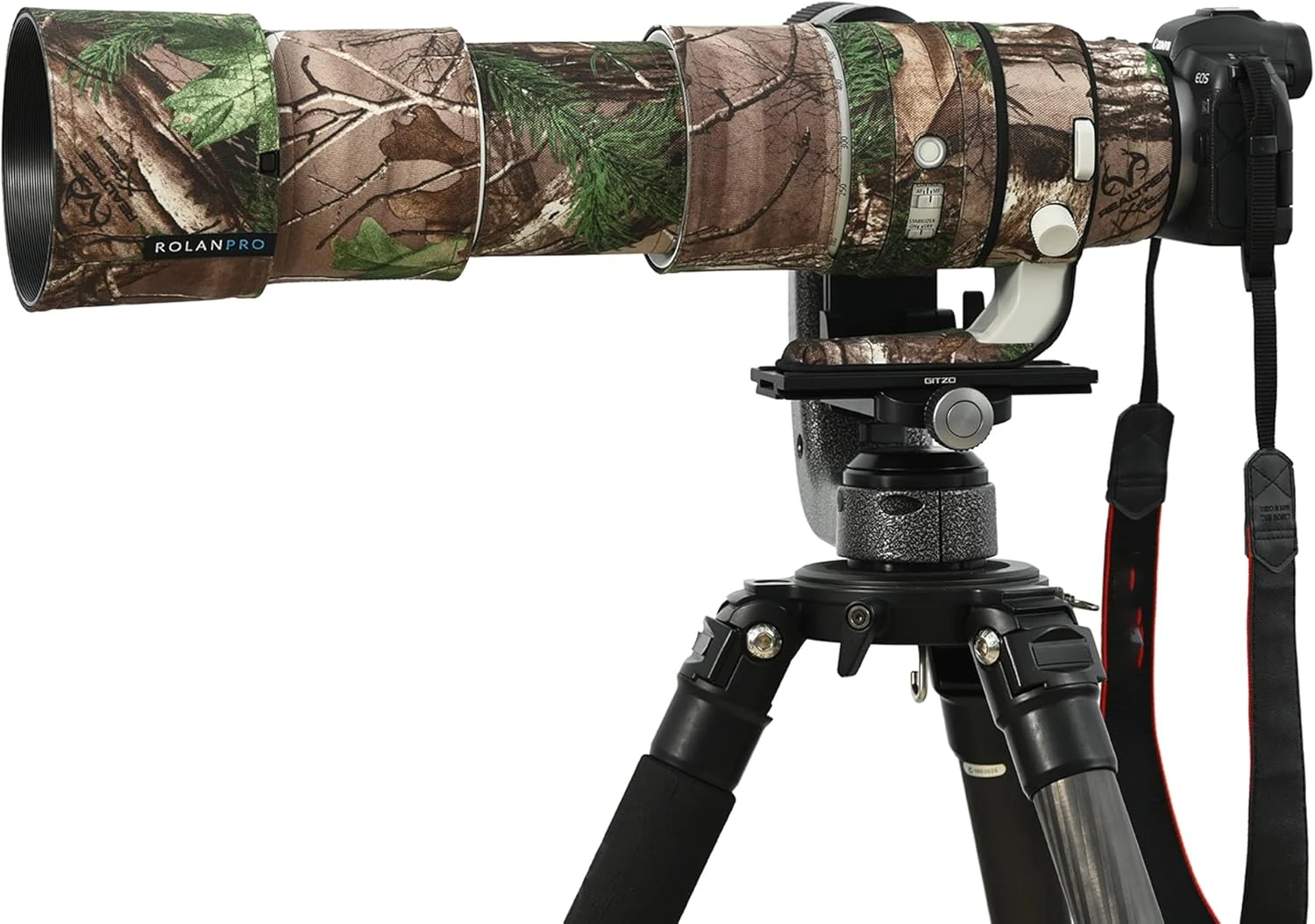 ROLANPRO Waterproof Lens Cover for Canon RF 200-800mm F6.3-9 is USM Camouflage Rain Cover-#16 Jungle Waterproof