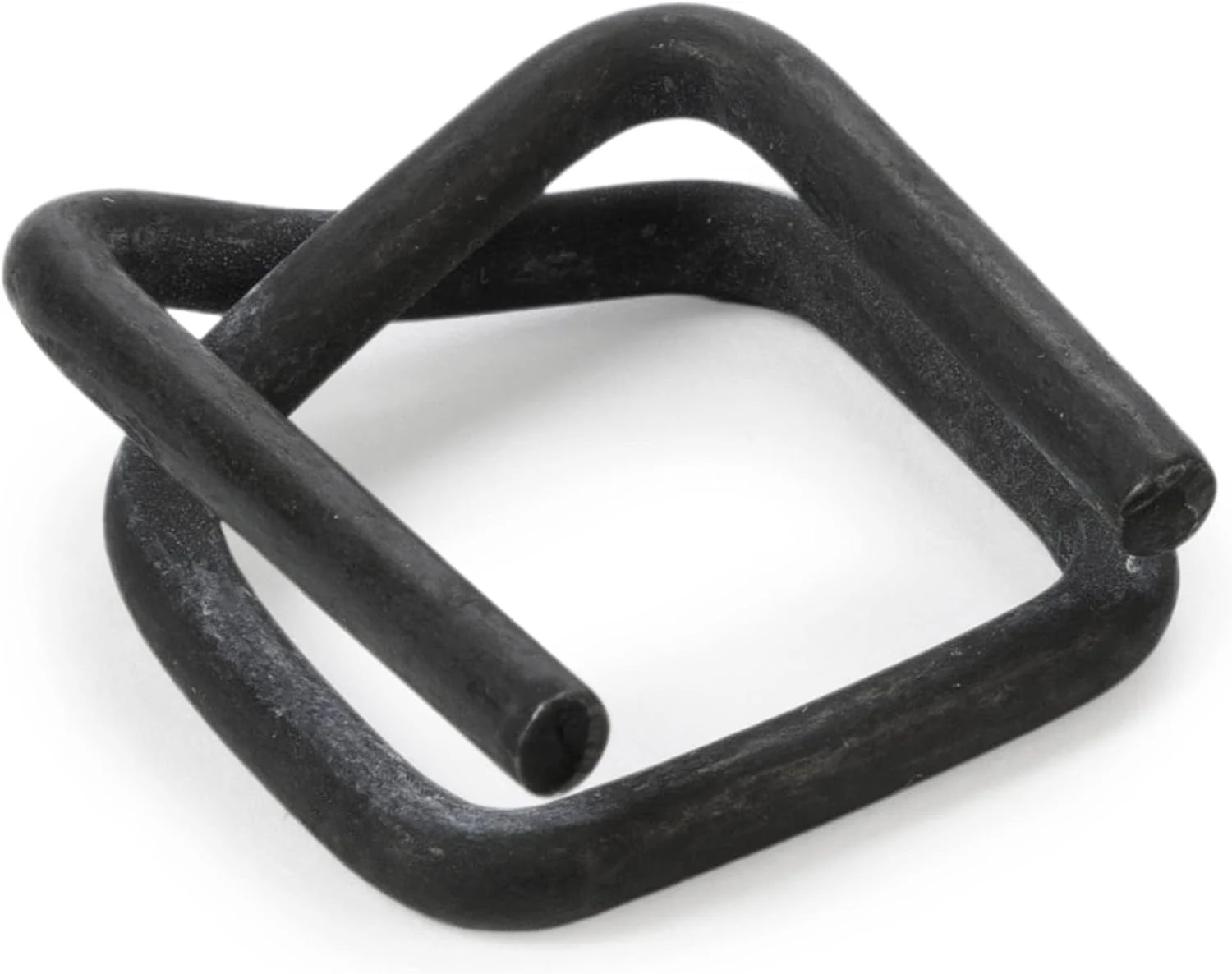 Cord Strapping Buckles 1/2", Pack of 1000 (Heavy-Duty Metal, Phosphate Coated)