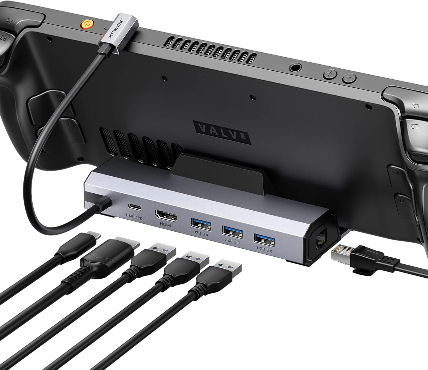 JSAUX Upgraded Docking Station 4K@120Hz for Steam Deck OLED/ROG Ally review