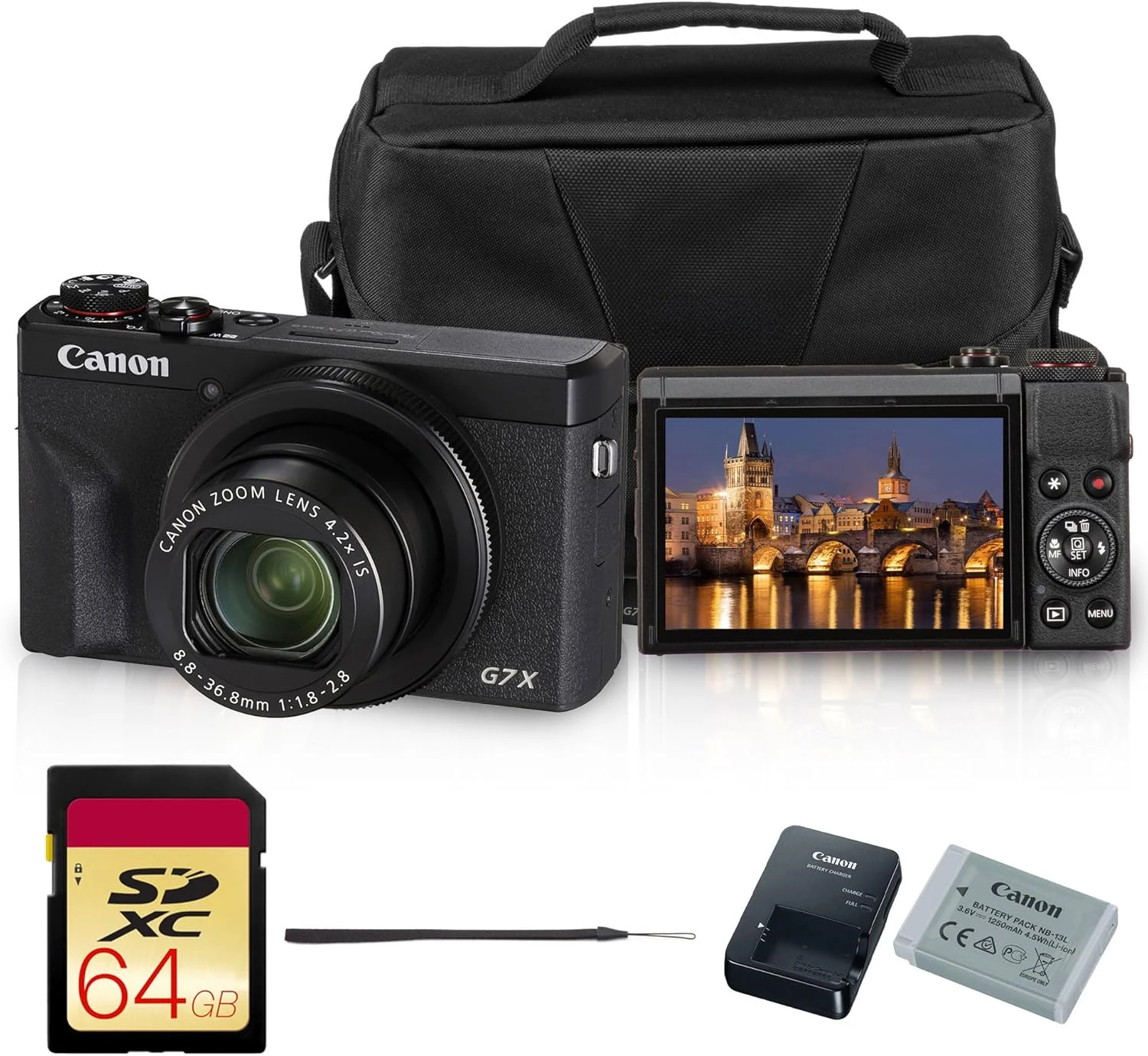 Canon PowerShot G7 X Mark III Digital Camera Bundle