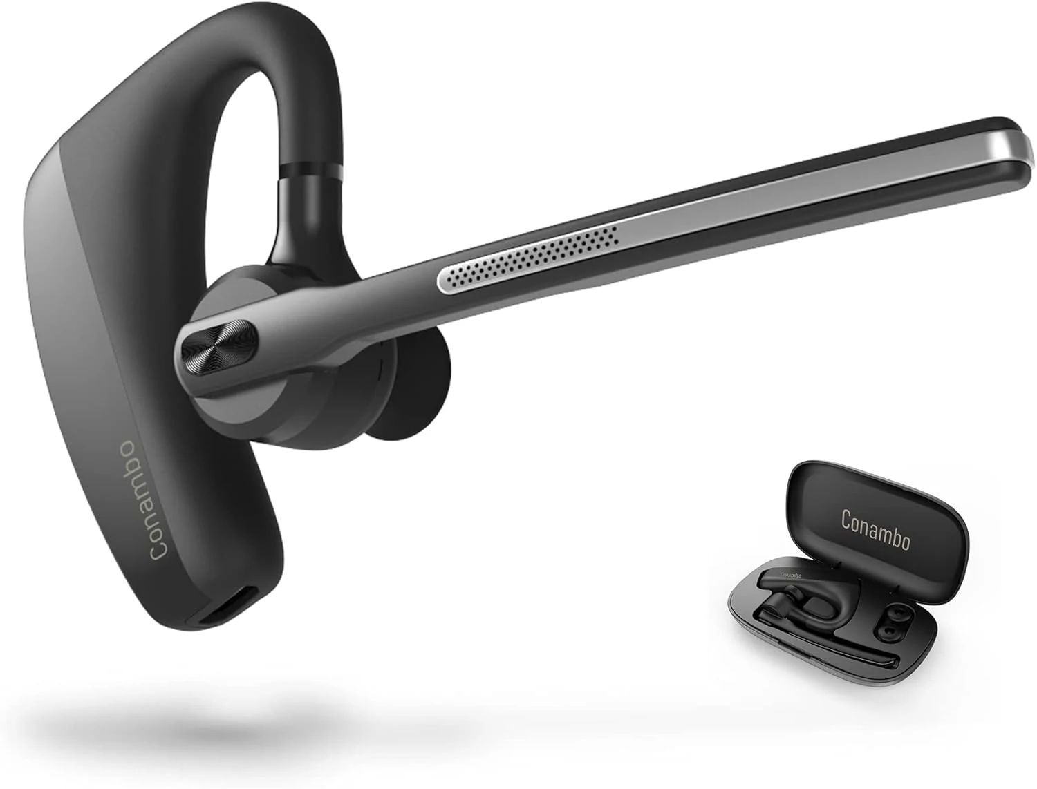 Conambo Bluetooth Headset with Dual Mic Noise Canceling & Mute review