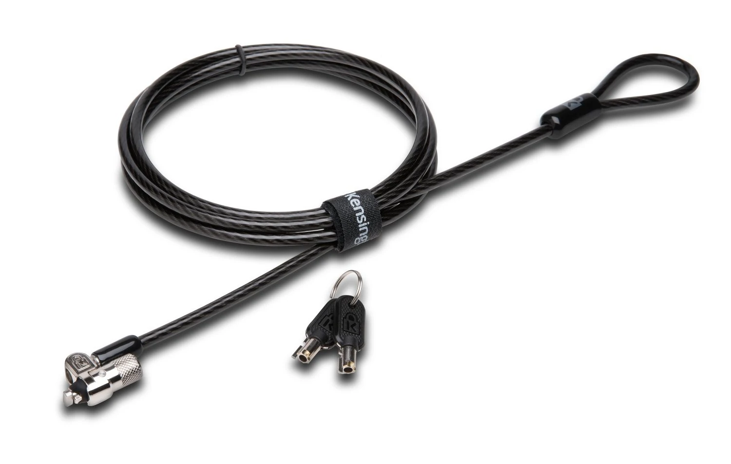 Kensington T-Bar Standard Keyed Lock Slot for Laptops, Durable 6’ Carbon Steel Cable Computer Lock (K65035AM)