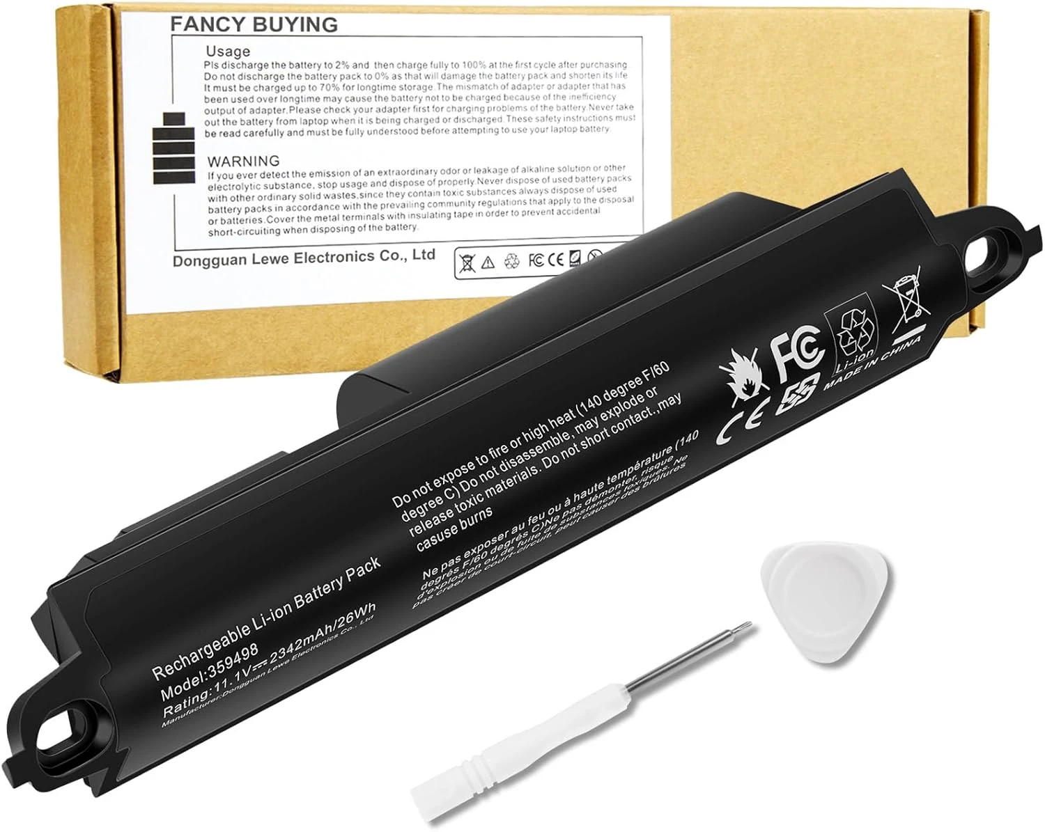 Fancy Buying 359498 359495 414255 Battery Replacement for Bose SoundLink III