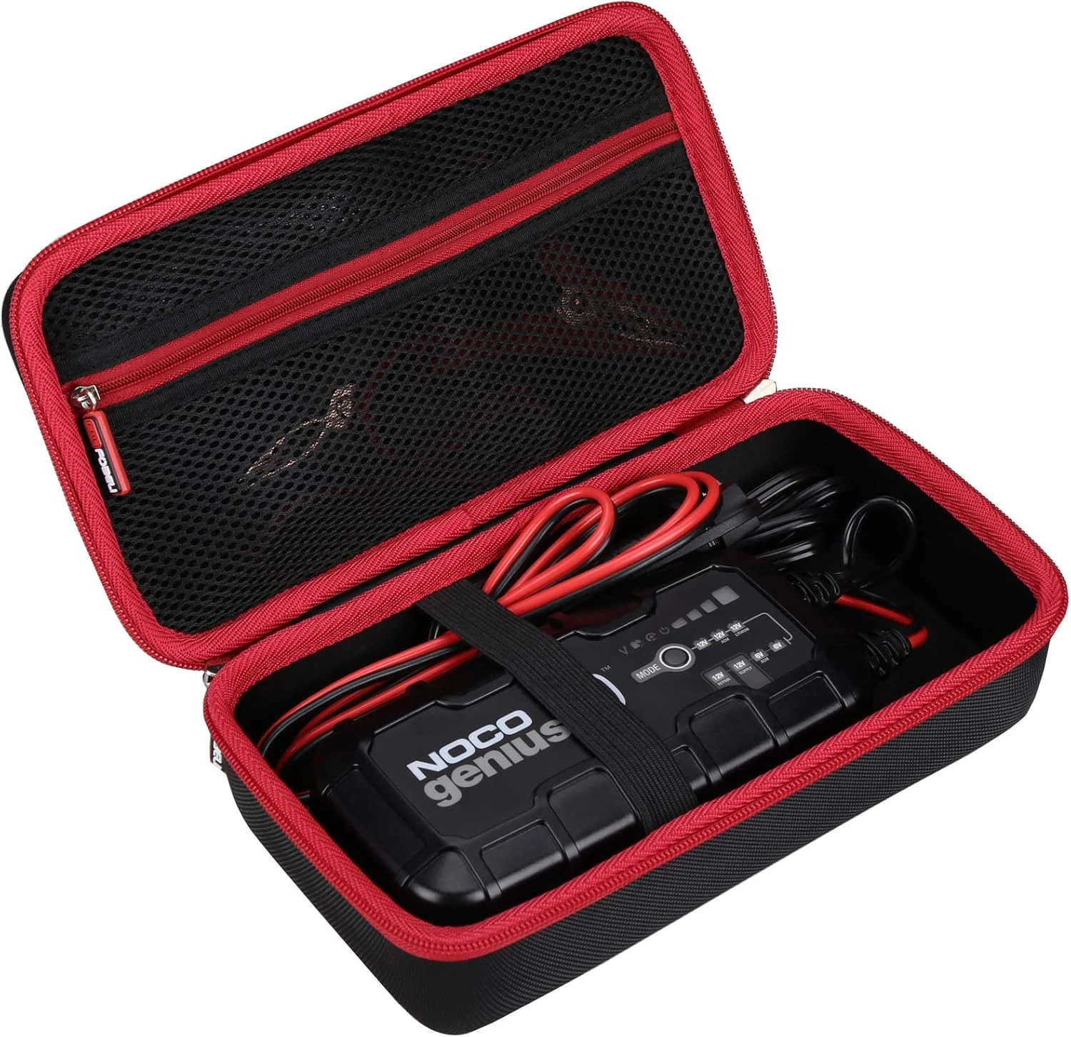 FBLFOBELI Hard Travel Case Compatible with NOCO GENIUS10/for Boost X GBX45 GB50 UltraSafe Jump Starter (Case Only)