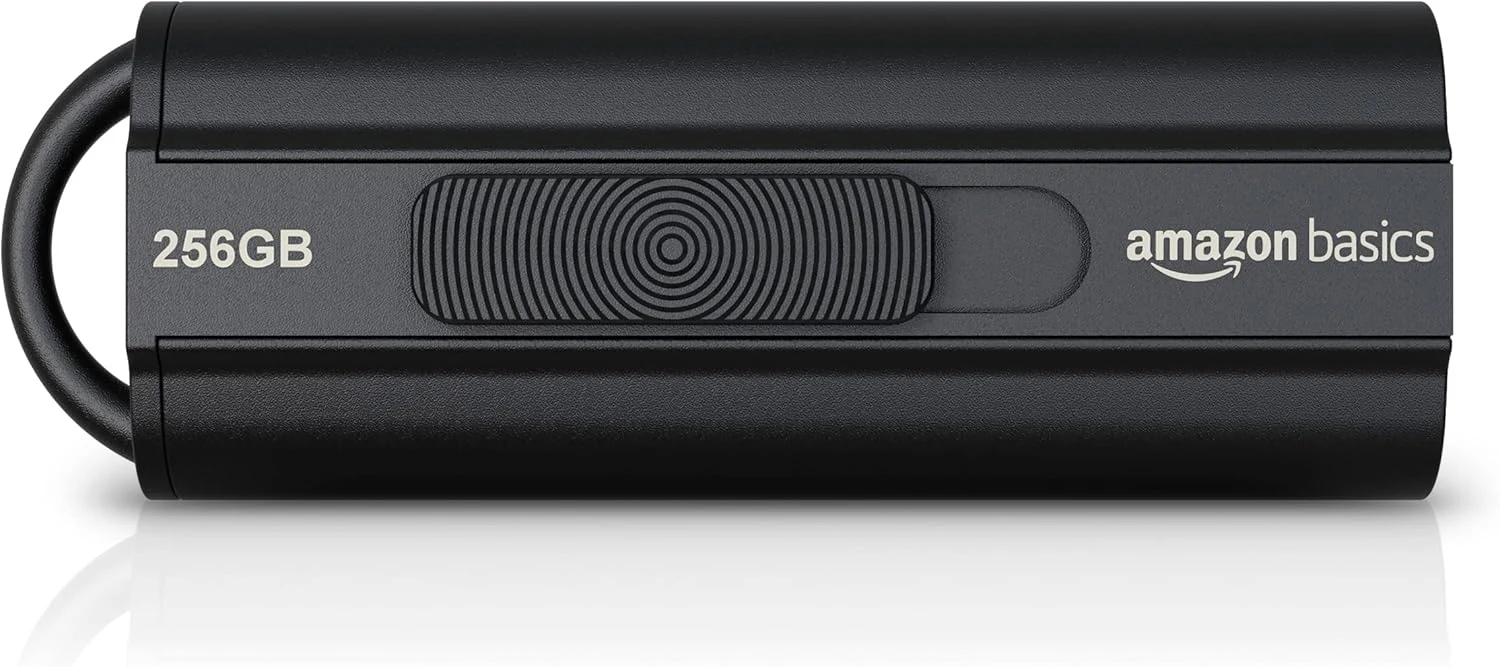 Amazon Basics 256 GB Ultra Fast USB 3.1 Flash Drive