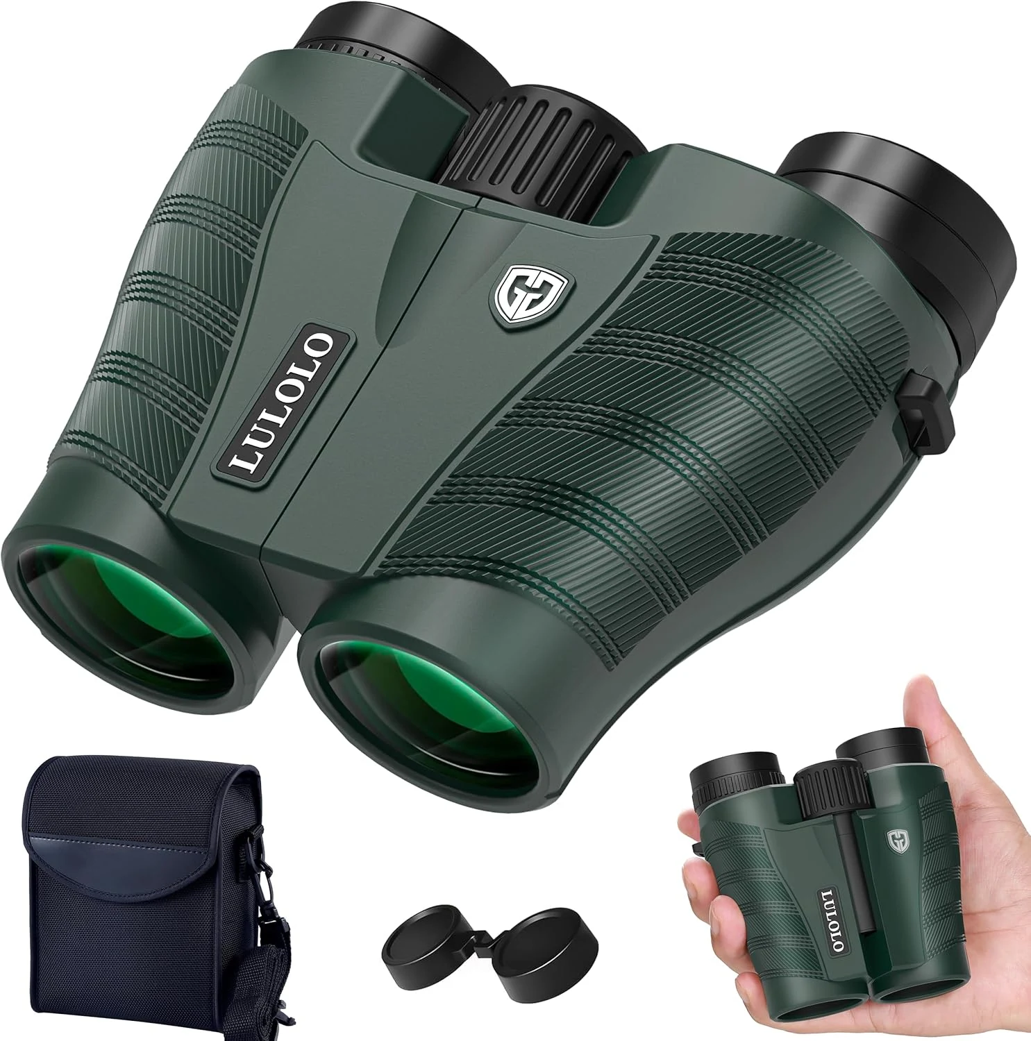 25x32 UHD Compact Binoculars for Adults High Powered