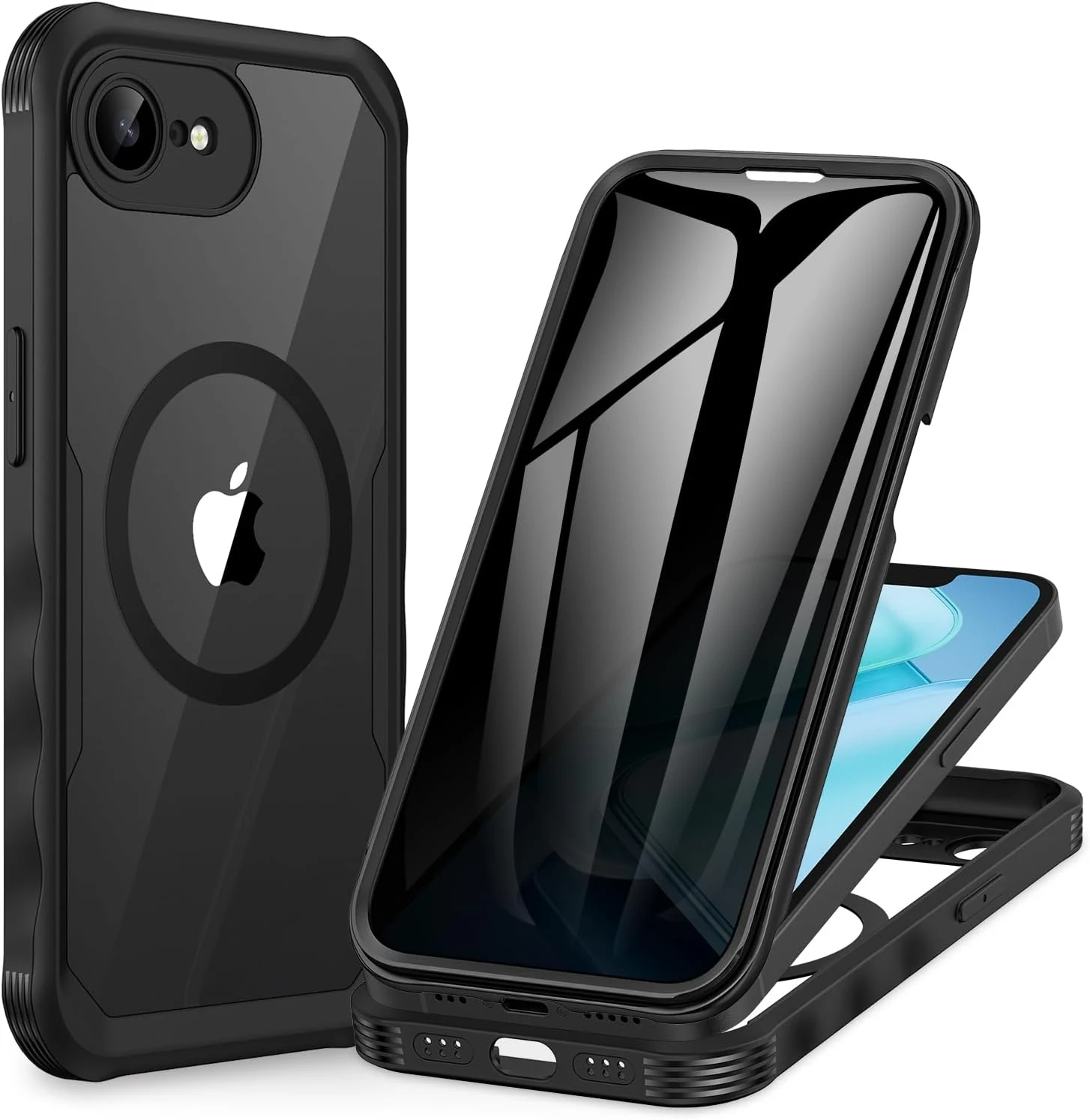 CENHUFO Magnetic Privacy Case for iPhone 16E / iPhone 17E