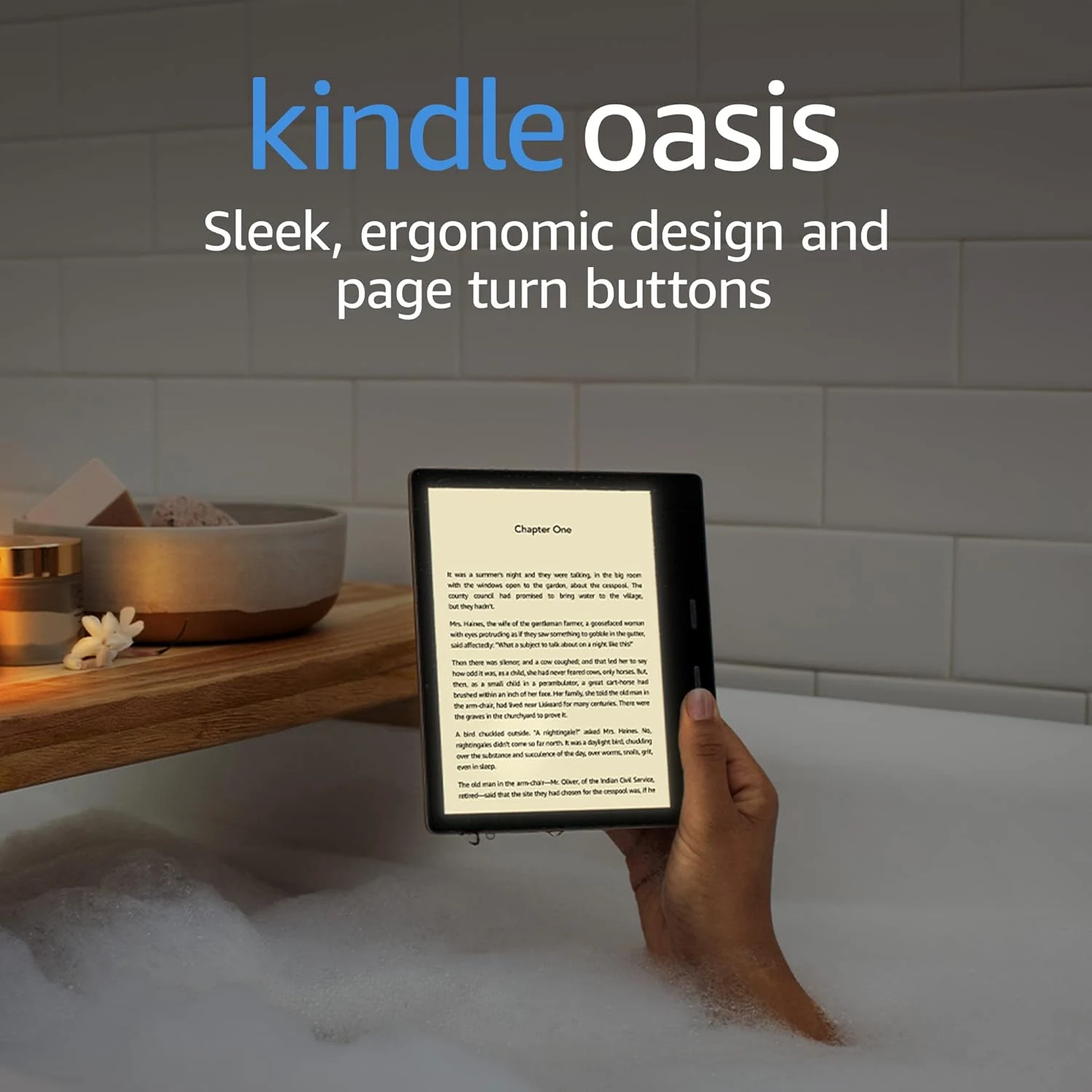 International Version – AT&T – Kindle Oasis – With 7” display and page turn buttons (32 GB, Graphite)