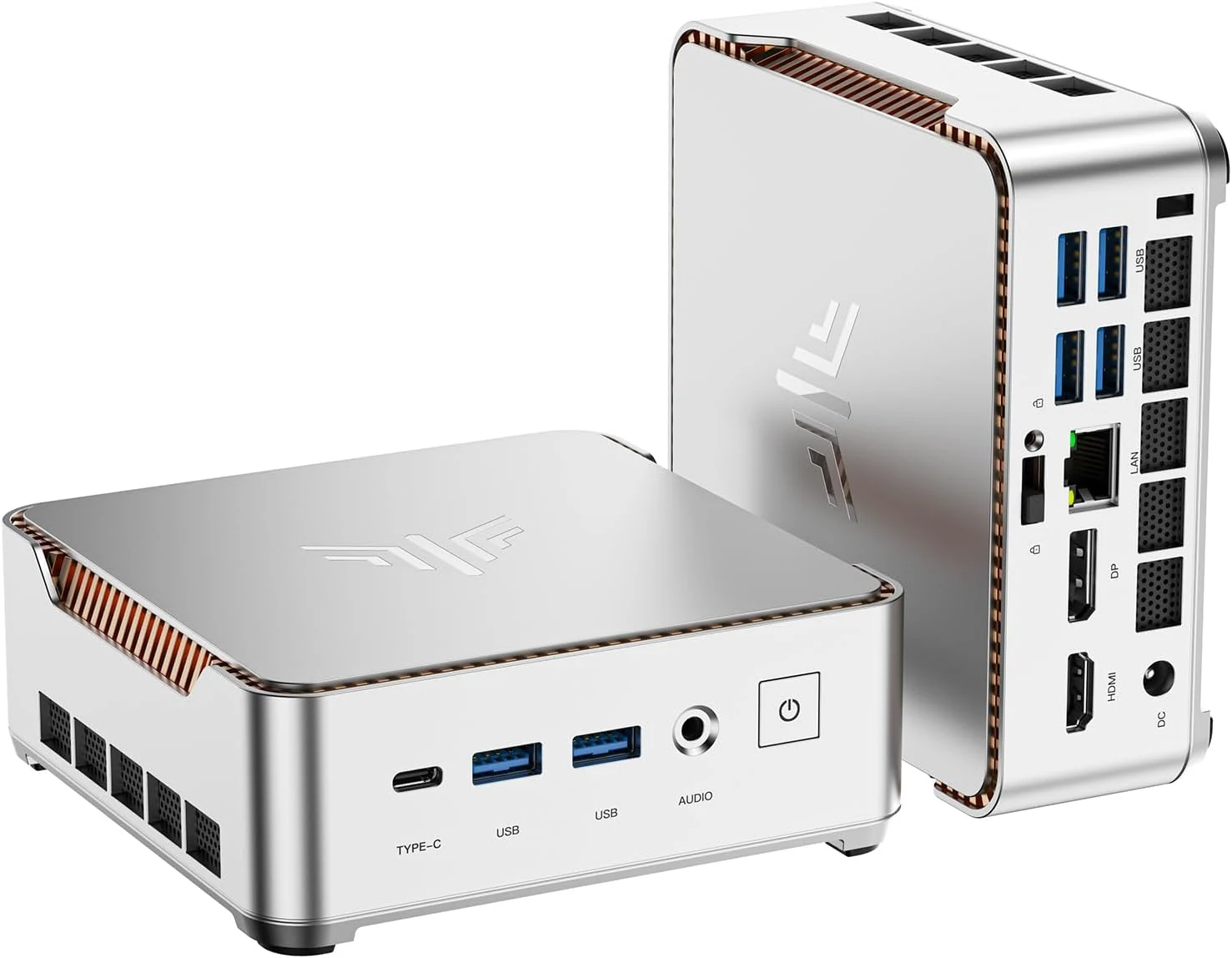 KAMRUI Pinova P2 Mini PC 16GB RAM 512GB SSD, AMD Ryzen 4300U