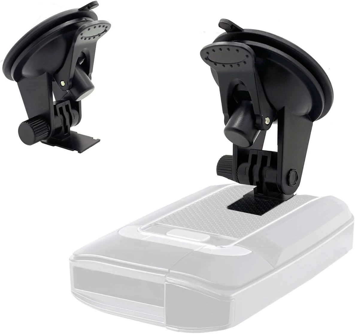 Super Suction Windshield Suction Cup Mount for Escort MAX MAX2 2/2015-2019 MAX360 Radar Detector w/Slide in Plate Connection