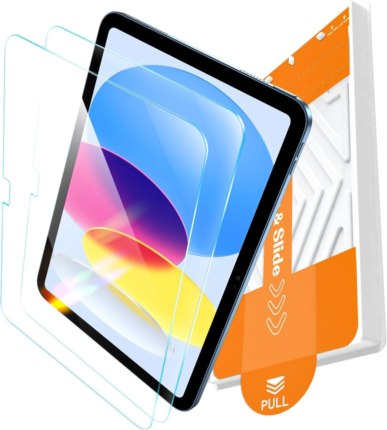 EZ-GLAZ-2 Pack for iPad A16 2025 11th (11 Inch) / 10th Gen 2022 (10.9 Inch) Screen Protector