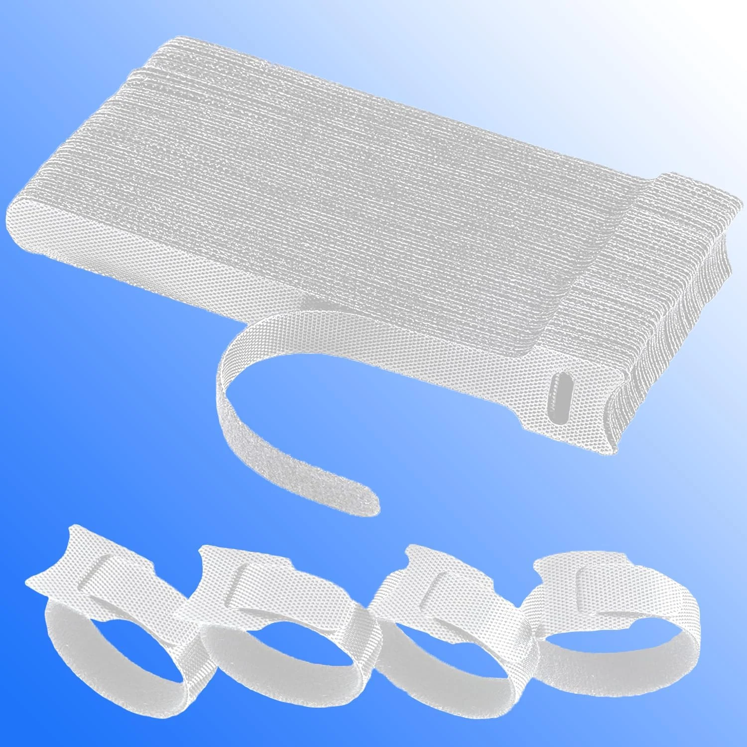 California JOS 60 PCS 6 Inches Reusable Cable Ties, Wire review