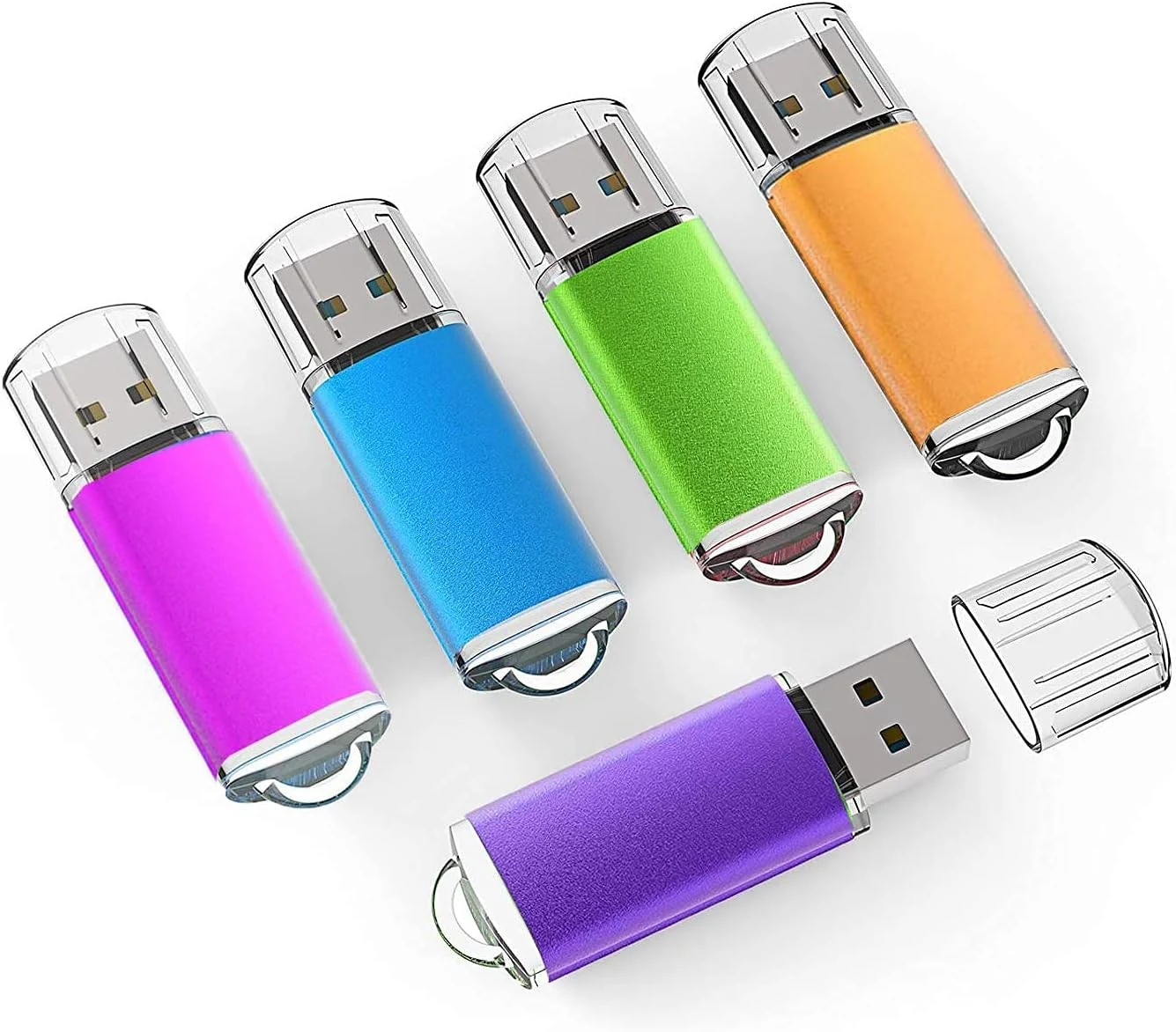 K&ZZ 5 Pack 64GB Flash Drive 64 GB USB Flash Drive (USB 2.0)