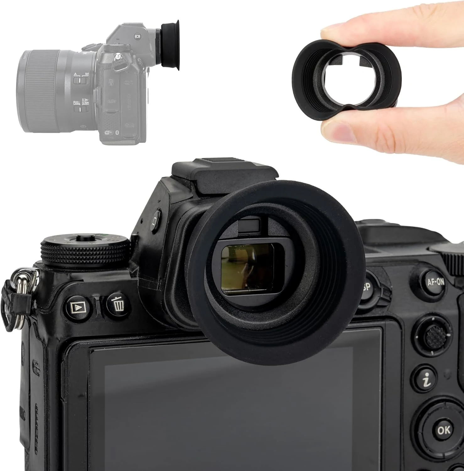 Extended Round Z6III Z5II Z7II Z6II DK-29 Eyecup, Upgraded Soft review