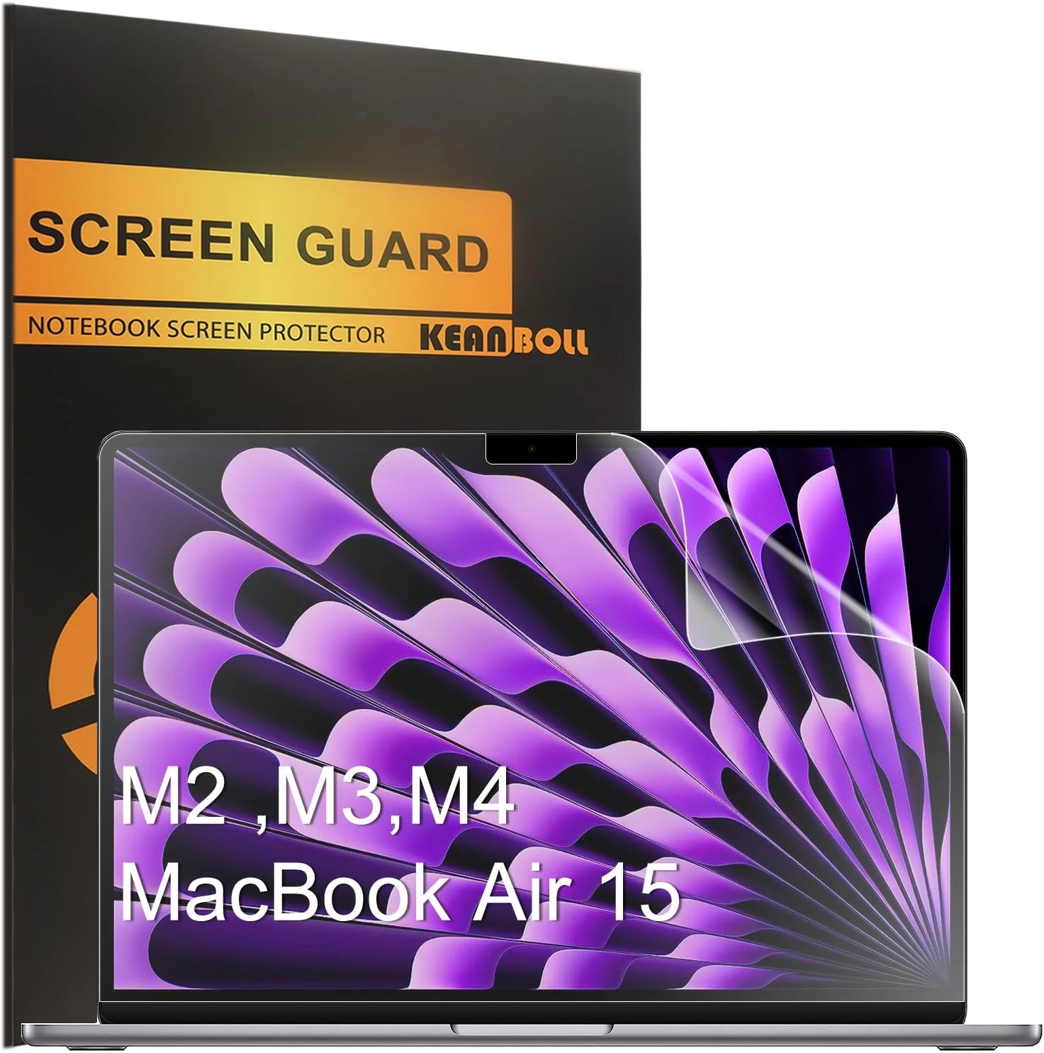 3 Pack Anti Glare Screen Protector for New Apple 2026-2025-2024-2023 MacBook Air 15 inch (Model: A3448 A3241 A3114 A2941) Laptop with M5 M4 M3 M2 Chip 15.3 inch Laptop,Anti Fingerprint (Matte) Shield