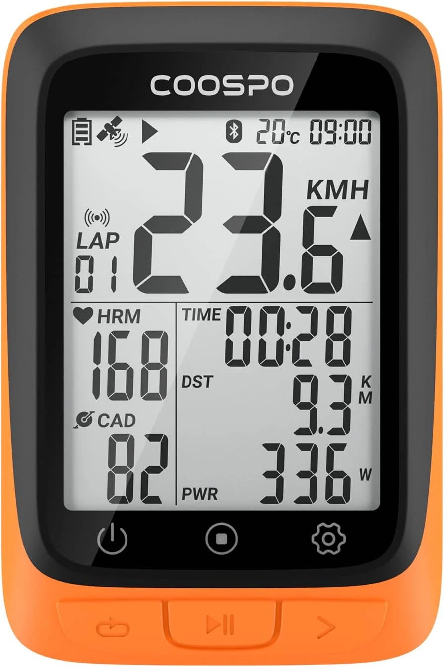 COOSPO Bike Computer Wireless GPS (BC107)