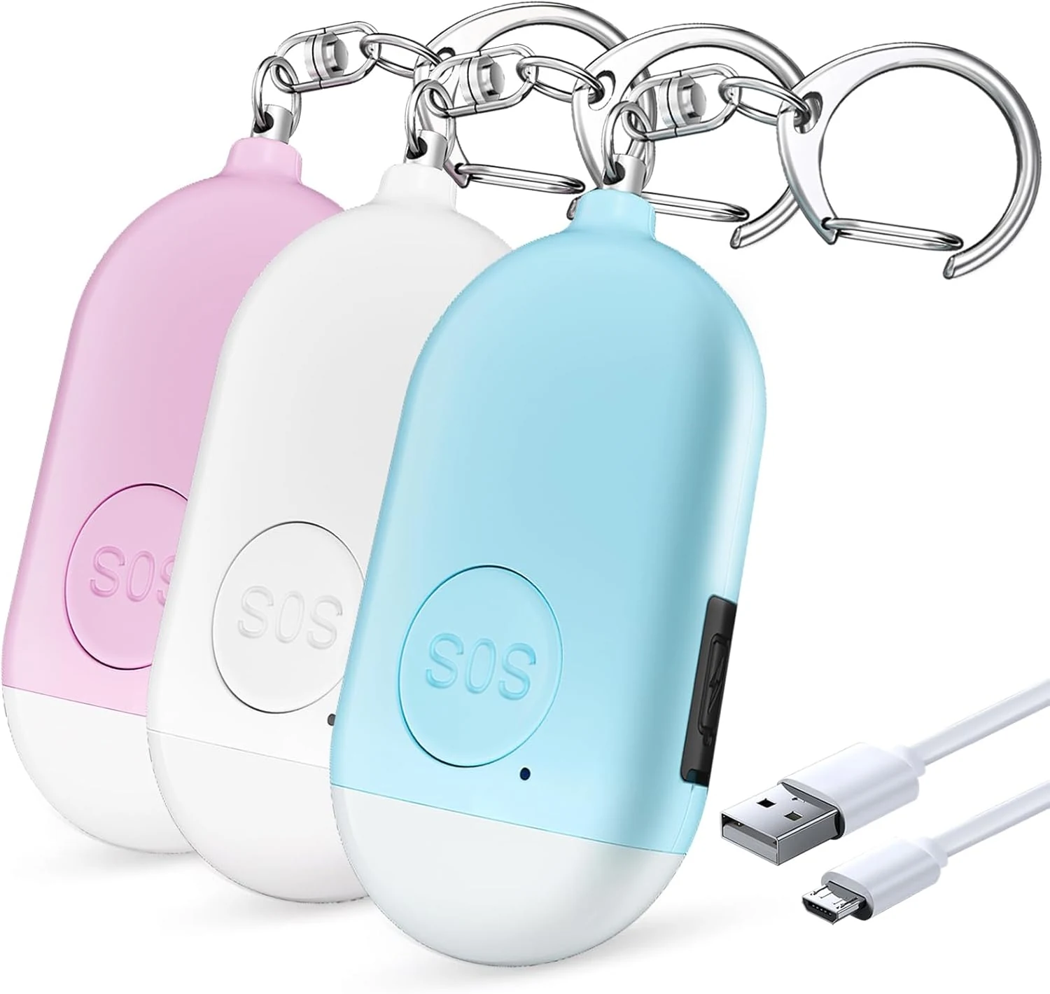 Kimfly Personal Safety Alarm (3-Pack)