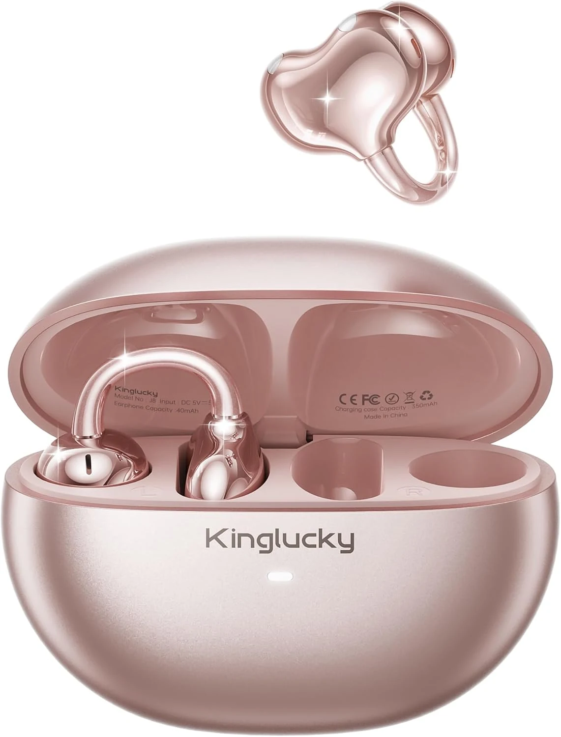 Kinglucky Upgraded Clip-On Earbuds Bluetooth 6.0 Wireless Headphones Open Ear review