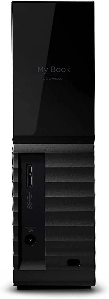 Western Digital 8TB My Book Desktop External Hard Drive, USB 3.0, external HDD with password protection