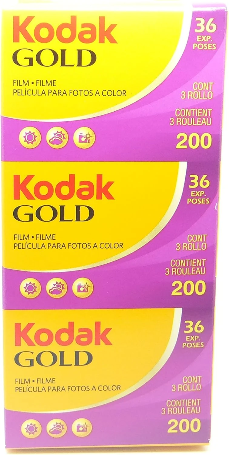 Kodak Kodacolor Gold 200GB 135-36 CN 3P Film