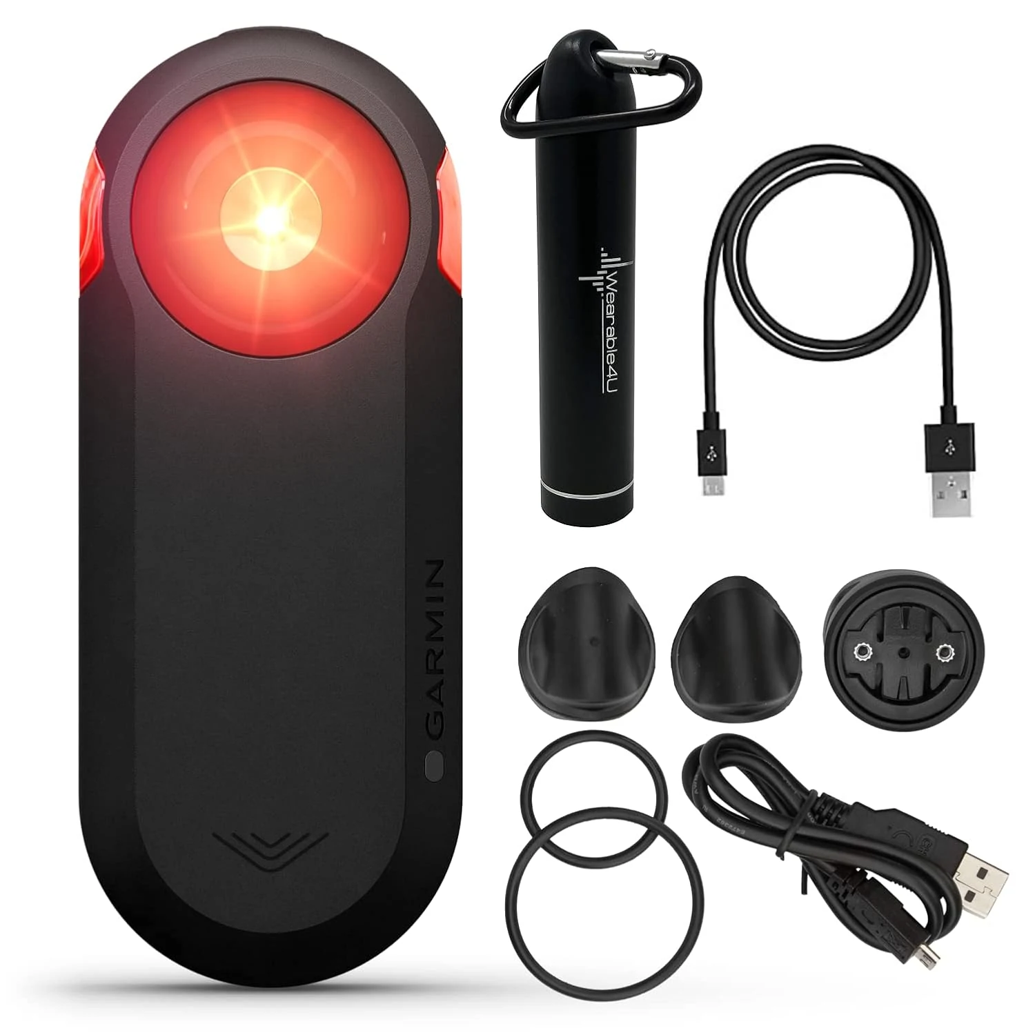 Garmin Varia RTL515 Cycling Rearview Radar (Wearable4U power bundle)