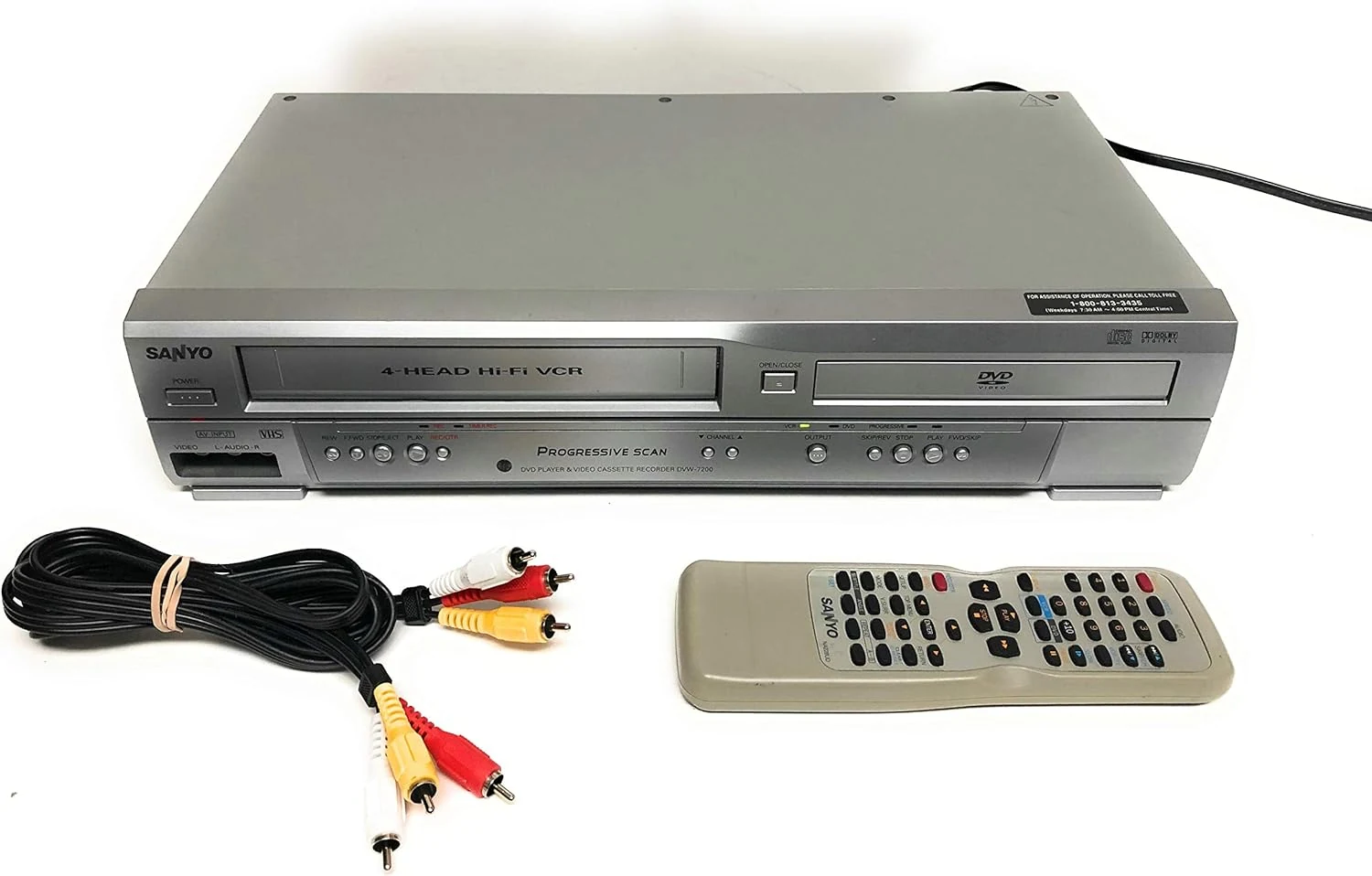 Sanyo DVW-7200 DVD/VCR Combo, DVW-7200 [Electronics]