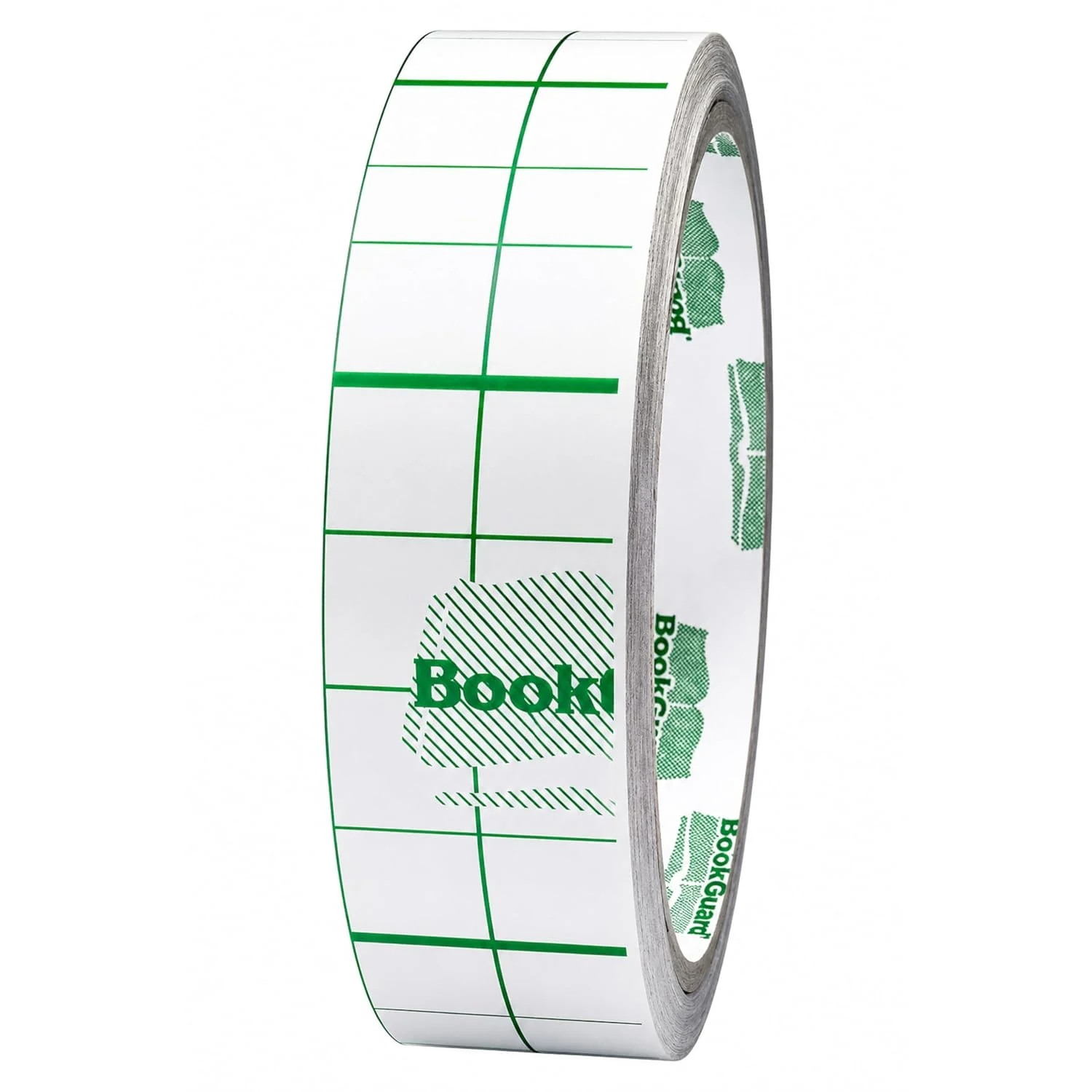 BookGuard Clear Book Repair Tape, 1 Inch x 10 Yards, Clear Vinyl Bookbinding Tape