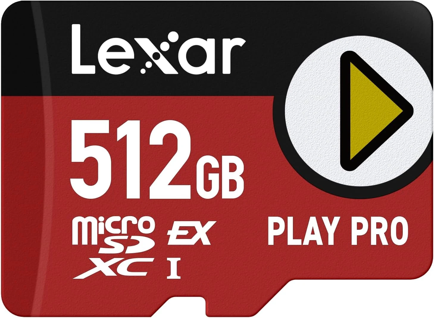 Lexar 512GB Play PRO microSD Express Card, UHS-I, C10, U3