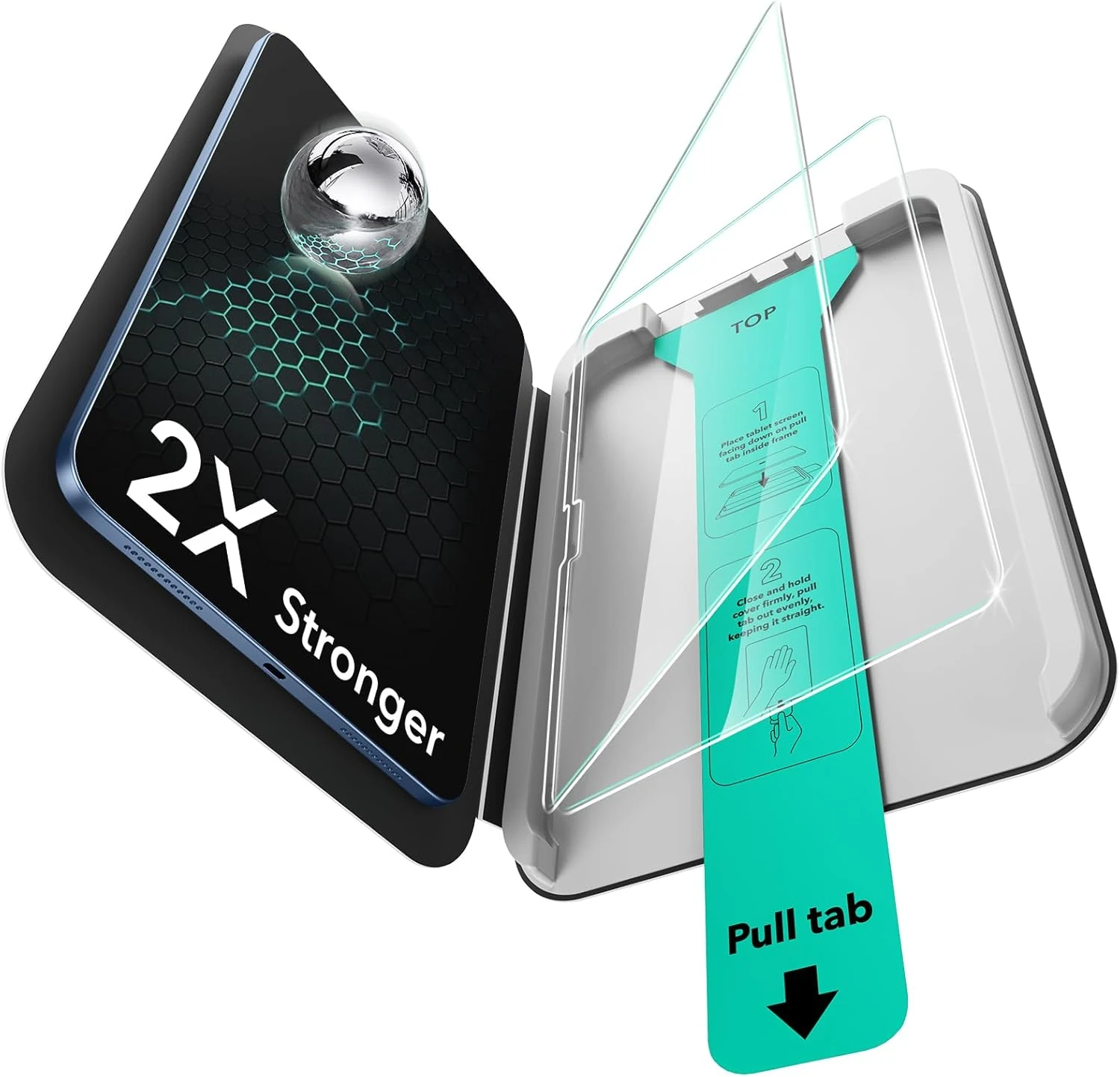 ESR 2 Pack Screen Protector for iPad A16 11th/10th Generation